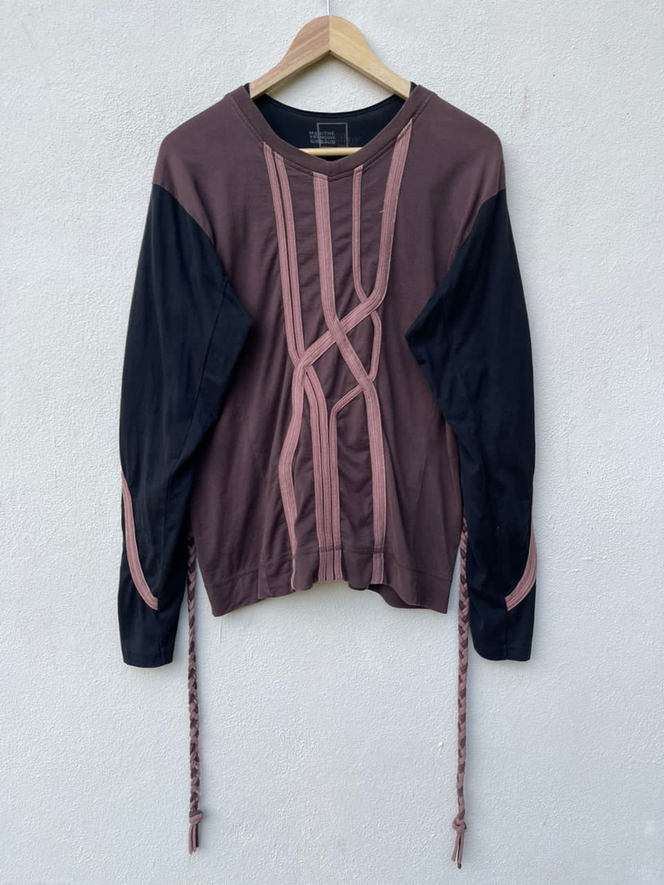 Japanese Brand Marithe Francois Girbaud Design Longsleeve Tee Size M / US 6-8 / IT 42-44 - 11 Thumbnail
