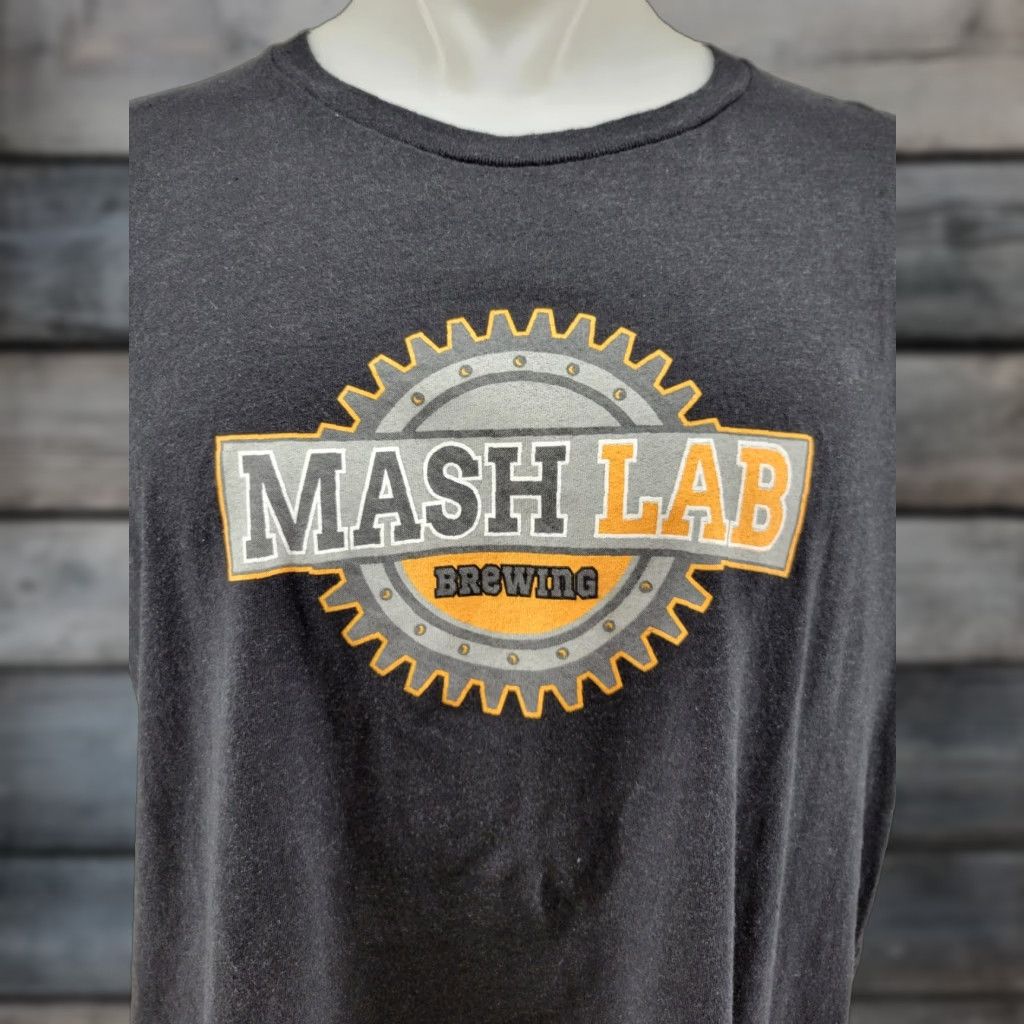 Vintage Mash Lab Brewing Windsor Co. Shirt XL Black Men Short Sleeve T-Shirt Size US XL / EU 56 / 4 - 1 Thumbnail