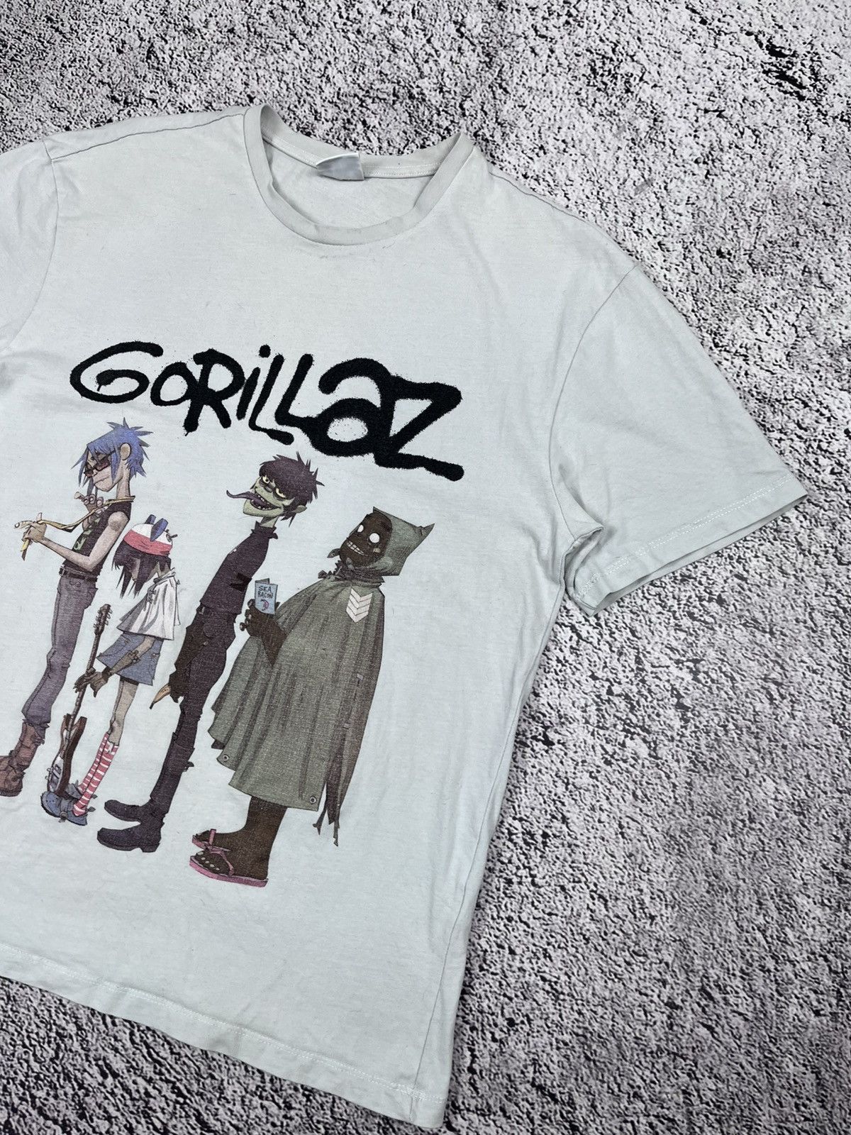 Band Tees VINTAGE Y2K GORILLAZ TEE blur eminem daft punk snoop Size US M / EU 48-50 / 2 - 3 Thumbnail