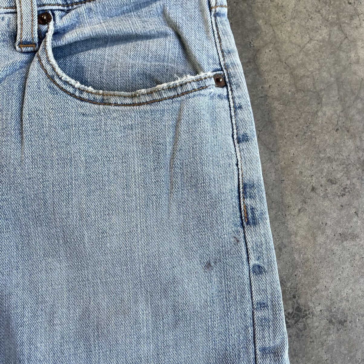 Vintage 🔥Vintage Bobson 93058930 Stoned Washed Distress Denim Jeans Size US 33 - 9 Thumbnail