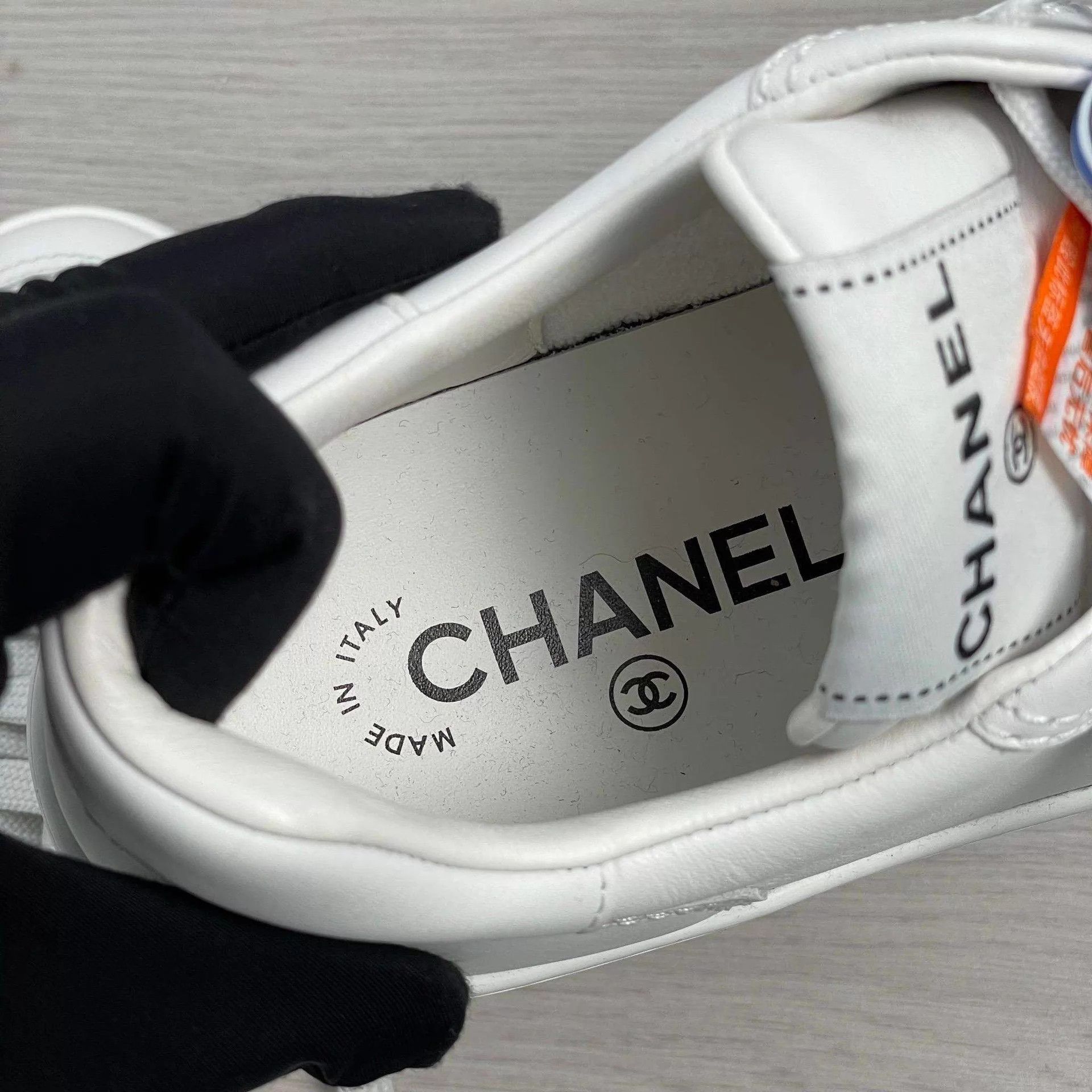 Chanel Chanel Leather White Flats 38.5 Size US 8 / IT 38 - 7 Thumbnail