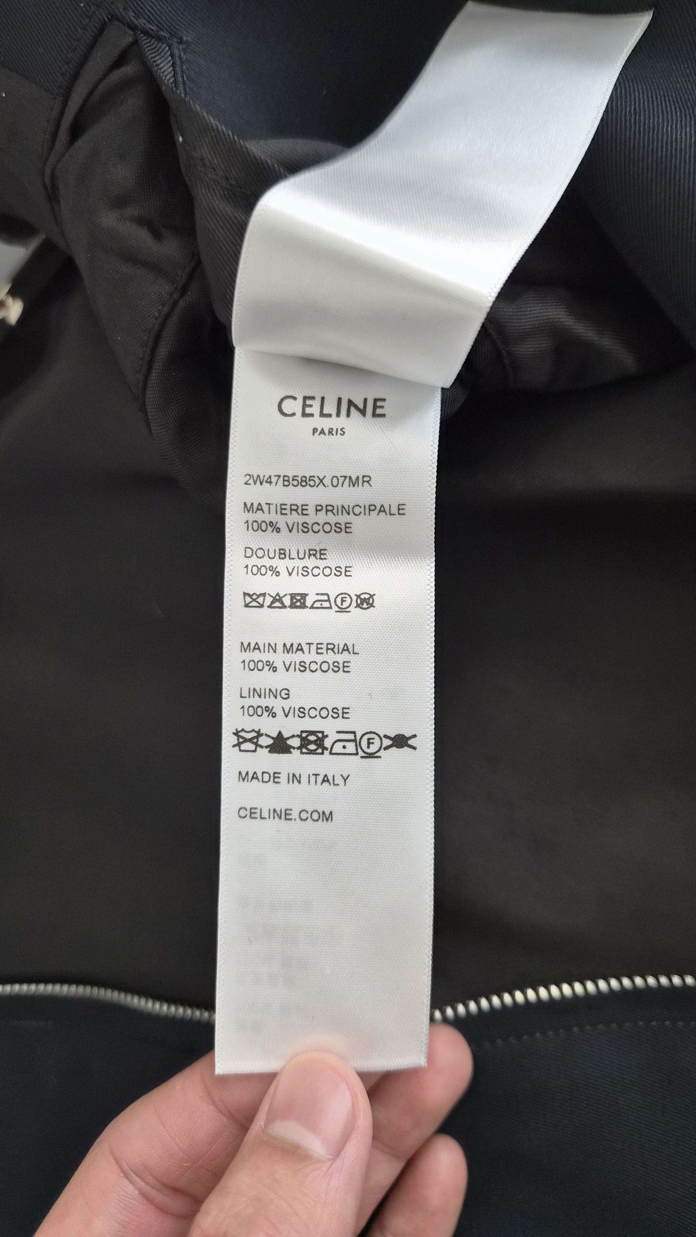 Celine Celine Logo Embroidered Blouson Jacket Size US M / EU 48-50 / 2 - 8 Thumbnail