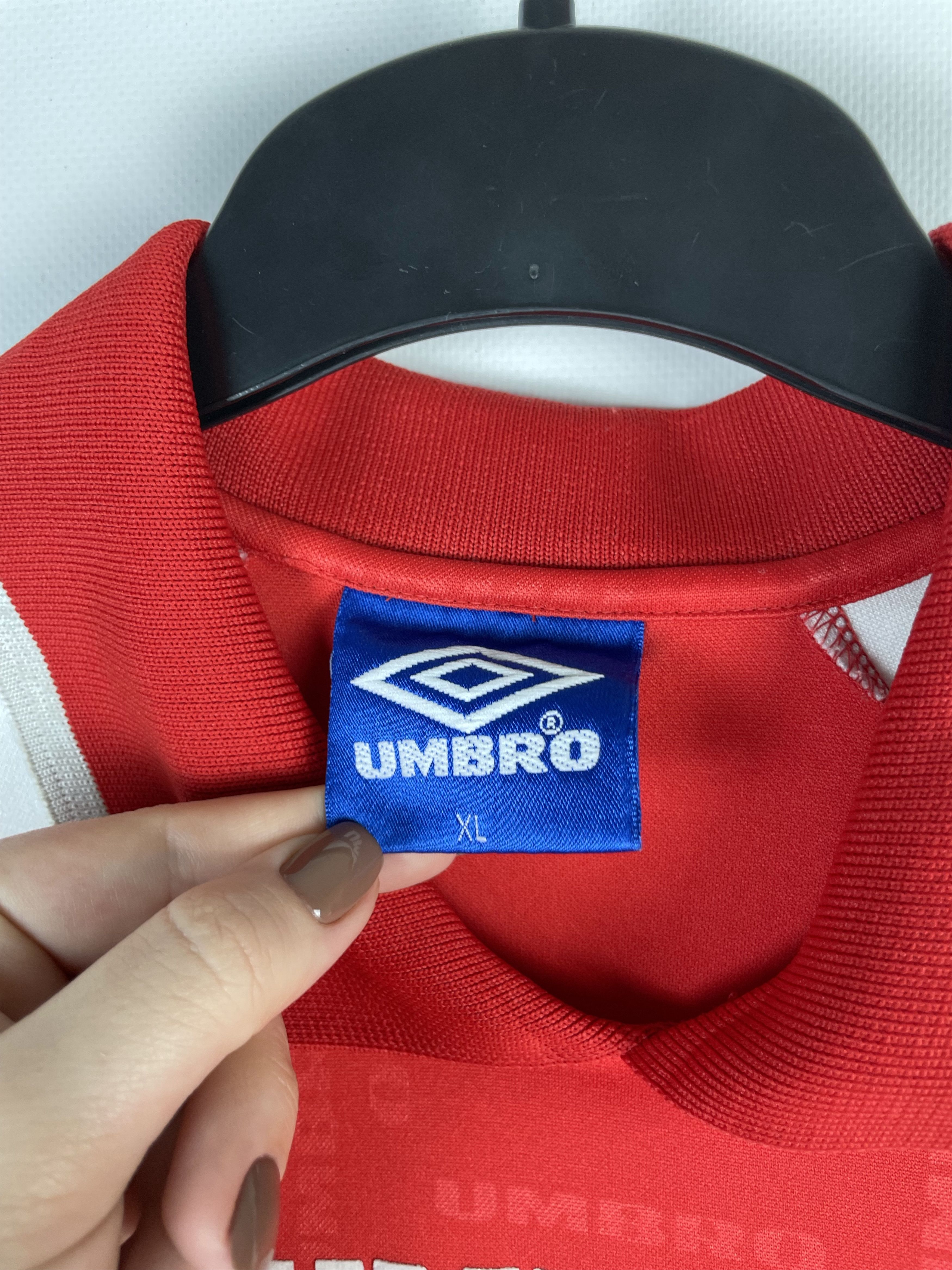 Umbro Vintage Umbro Soccer Jerseys 90S Size US XL / EU 56 / 4 - 4 Thumbnail
