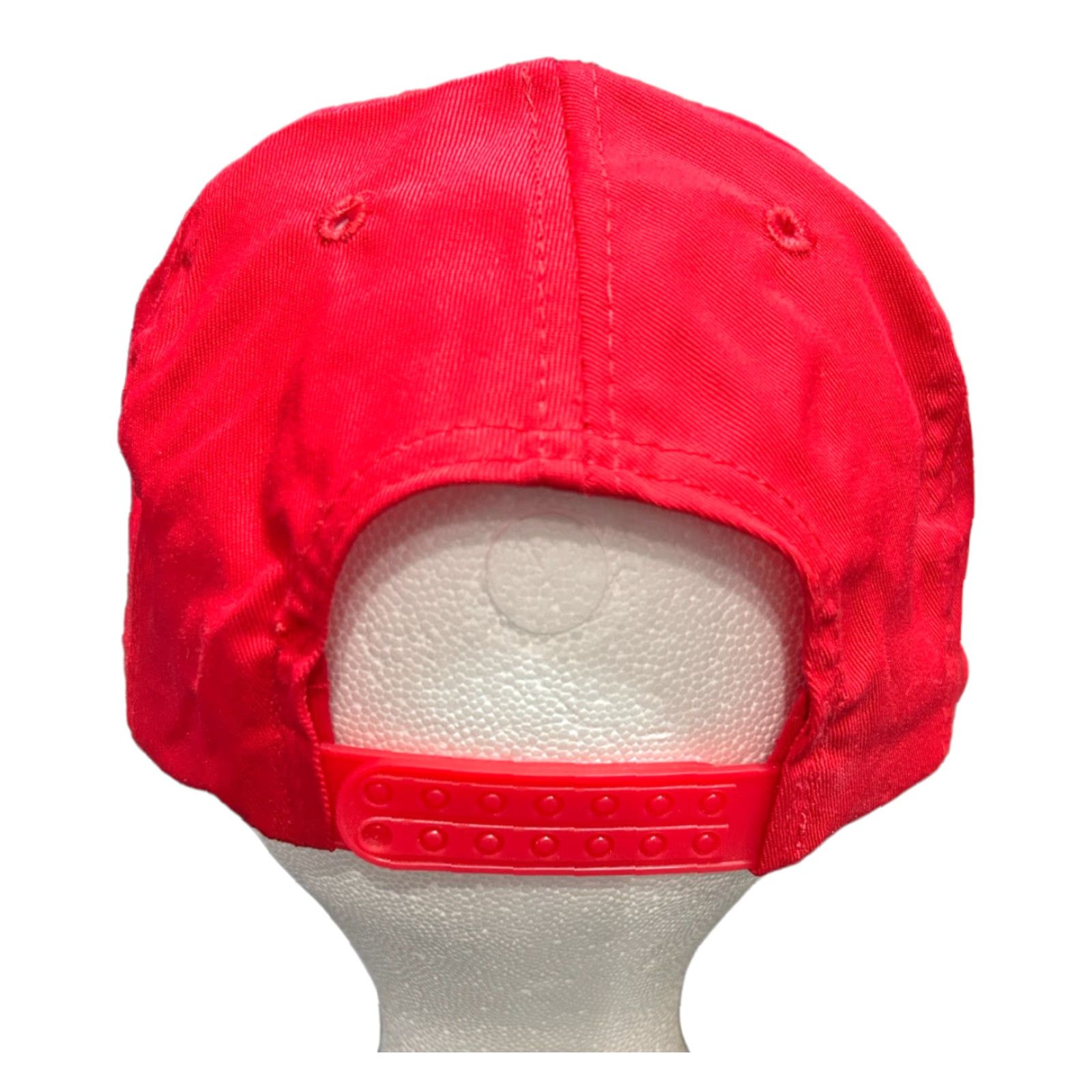 Vintage Vtg. 90’s Dodge Different Ram Red Trucker Hat adjustable Cobra Cap Tag Mens Trucker Hat Red Cotton Solid Adjustable Cap Cars Theme 90s Mens Size ONE SIZE - 7 Thumbnail