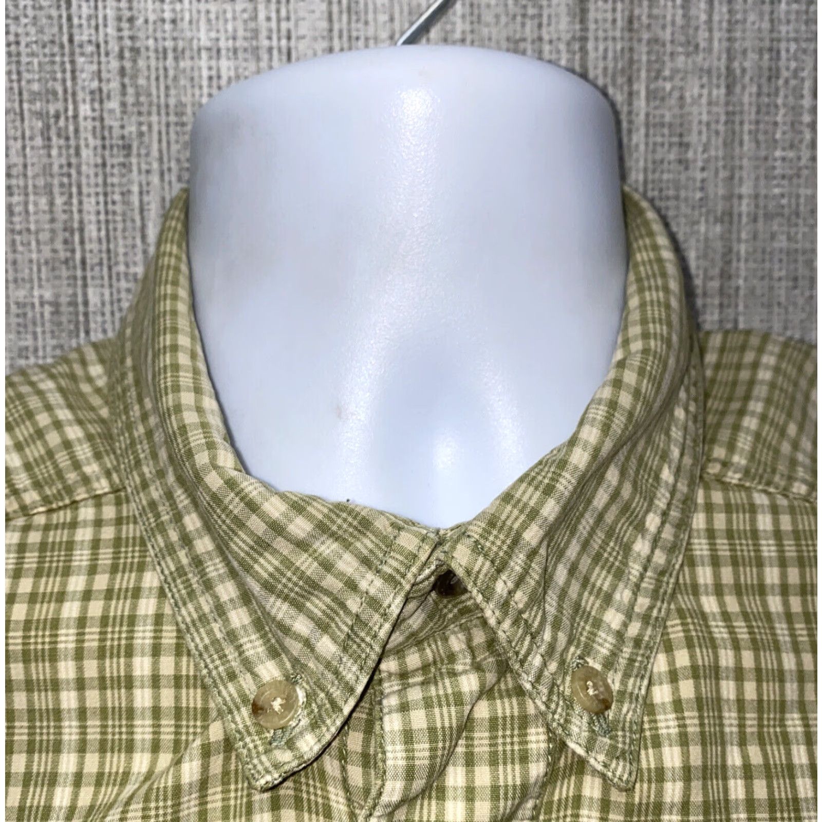 Vintage Woolrich Mens Green Long Sleeve Button-Up Shirt Size L Size US L / EU 52-54 / 3 - 3 Thumbnail