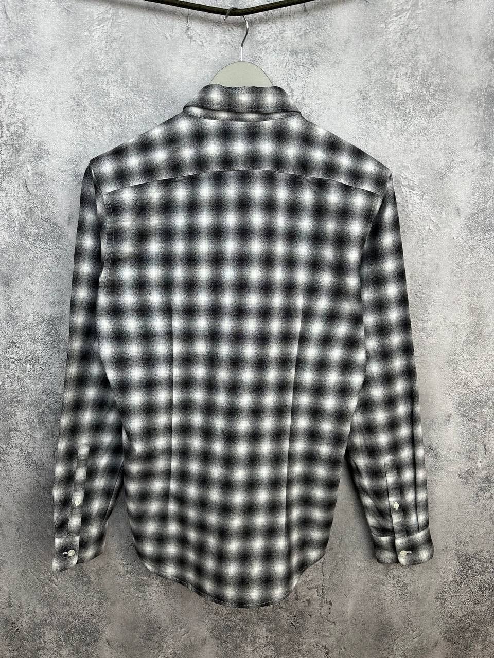 Reiss REISS Firenze Blurred Check Print Slim Fit Sport Shirt Size US S / EU 44-46 / 1 - 2 Thumbnail