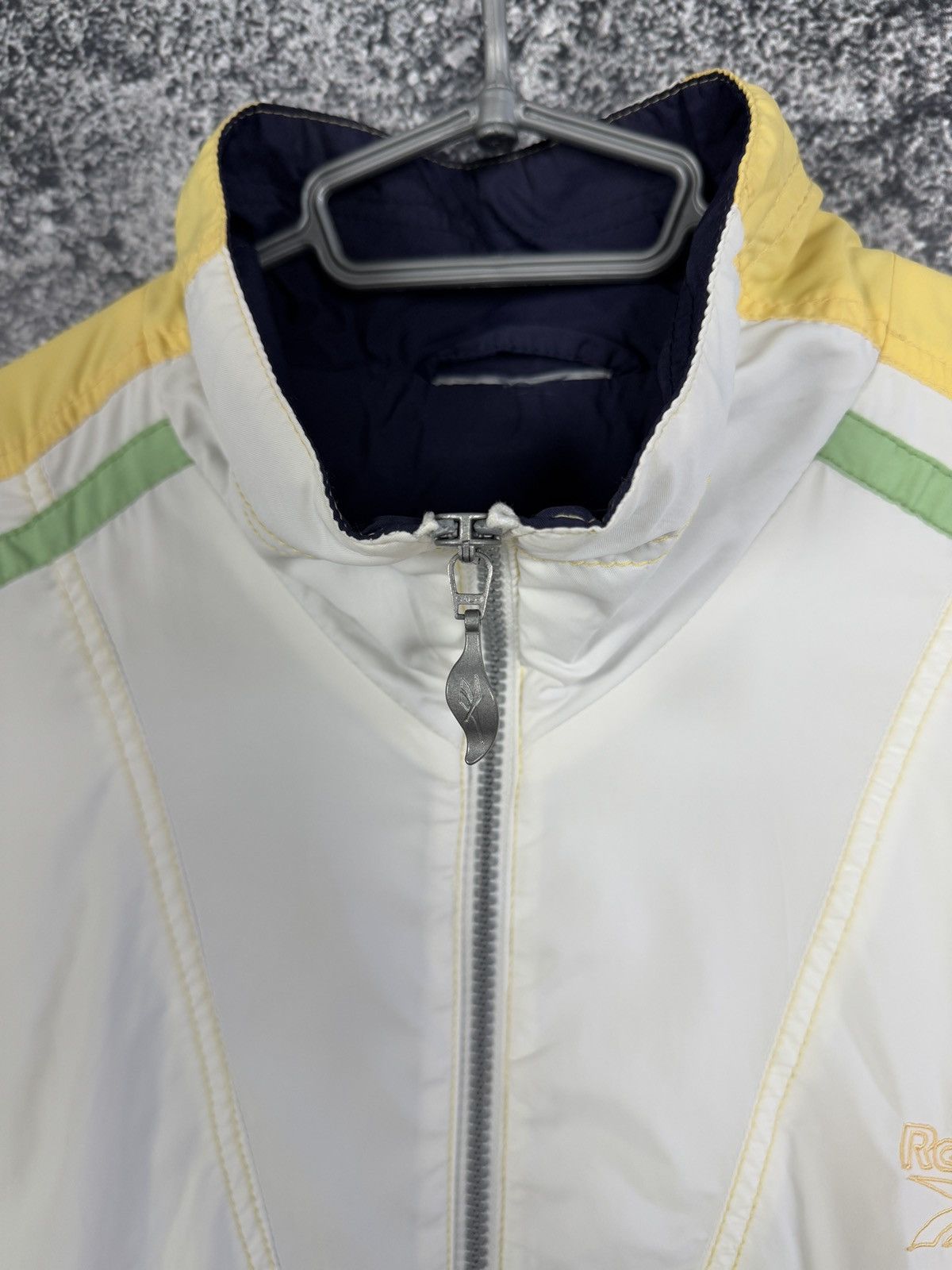 Reebok Men’s Reebok Vintage Nylon Jacket 90s Retro Size M-L Size US L / EU 52-54 / 3 - 8 Thumbnail