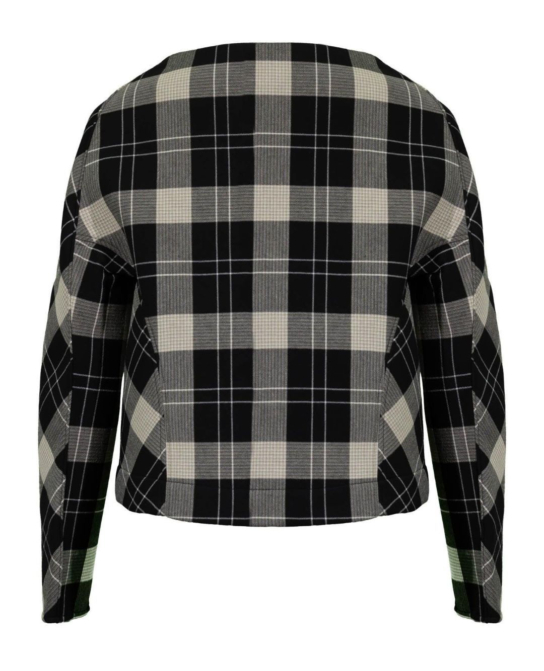 Annette Gortz Annette Gortz Paula Scuba Plaid Print Jacket Size L Size L / US 10 / IT 46 - 2 Thumbnail