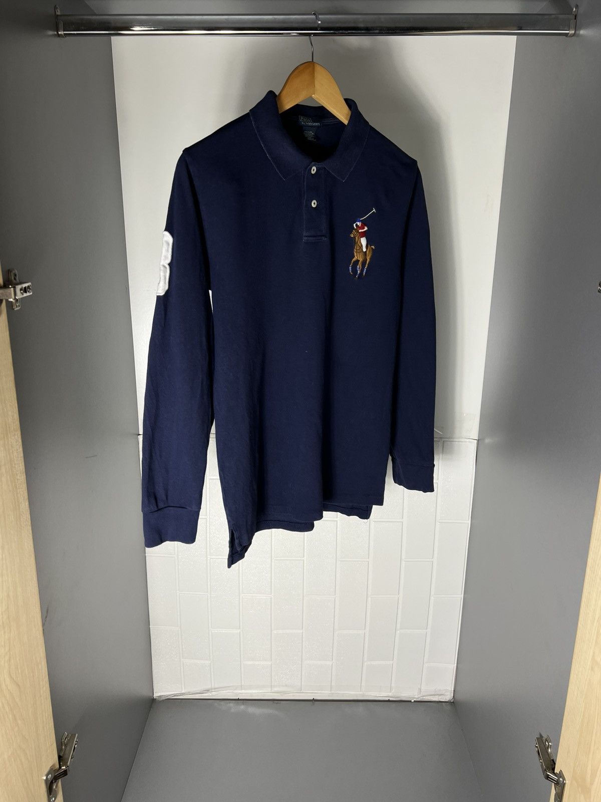 Polo Ralph Lauren VINTAGE POLO RALPH LAUREN RETRO RUGBY CASUAL DESIGNER 90s Size US S / EU 44-46 / 1 - 3 Thumbnail