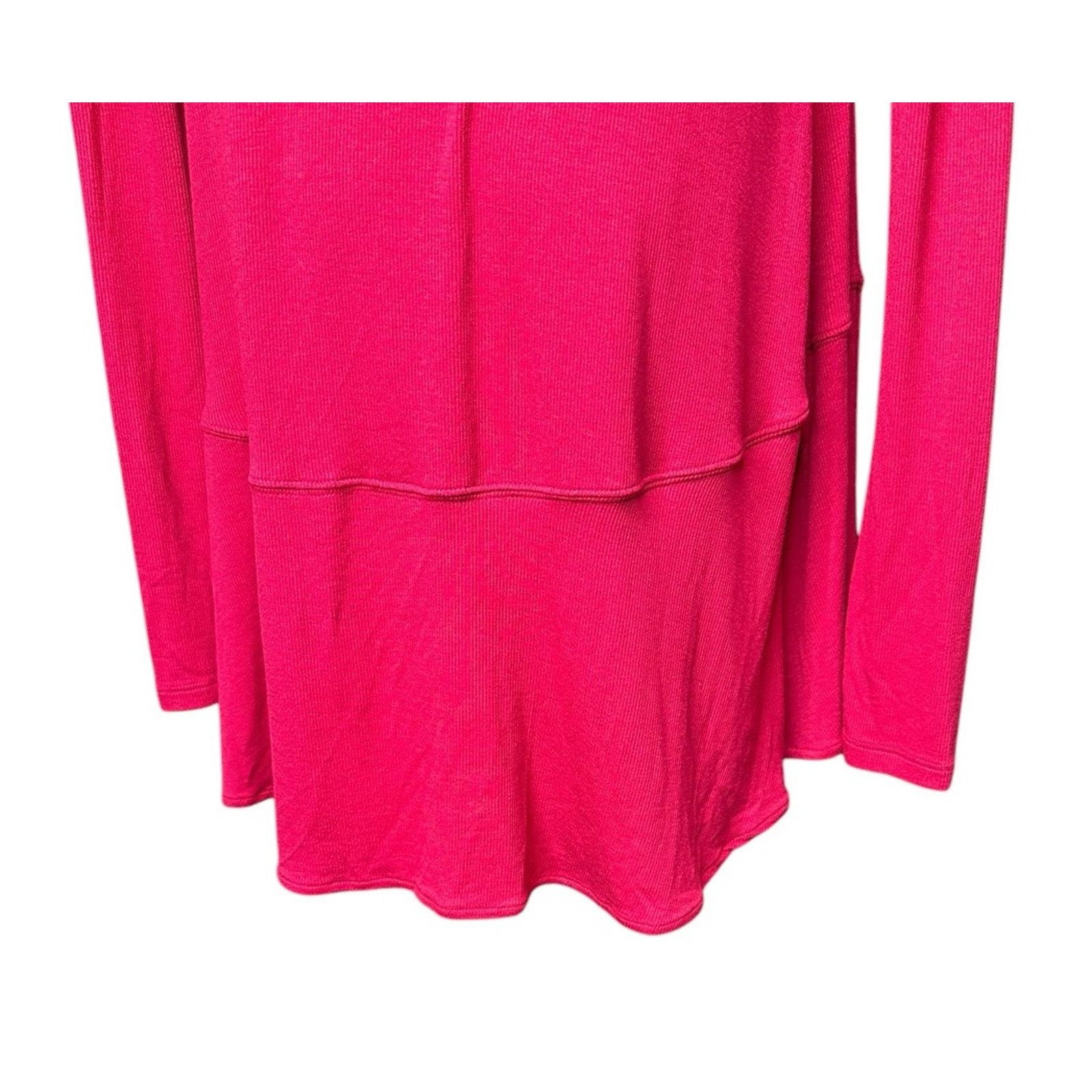 Free People Free People Red Downtown Girl Cut Out Swing Tunic Top Size S / US 4 / IT 40 - 9 Thumbnail