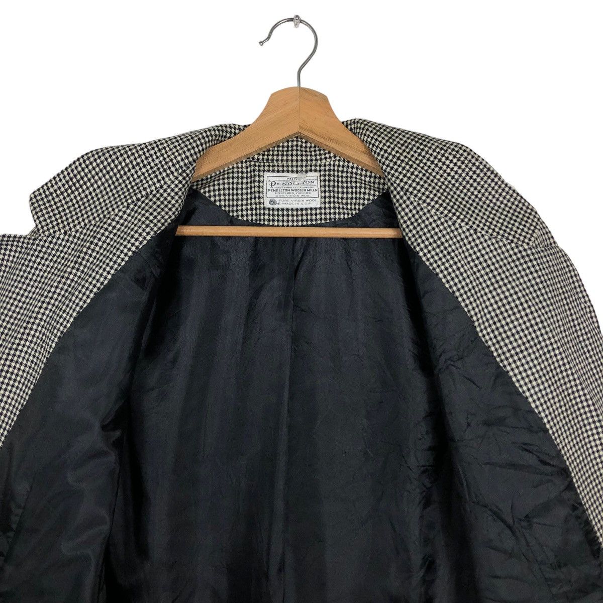 Japanese Brand 🔥90s Miss Pendelton Double Breast Chore Jacket TartanDesign Size US M / EU 48-50 / 2 - 11 Thumbnail