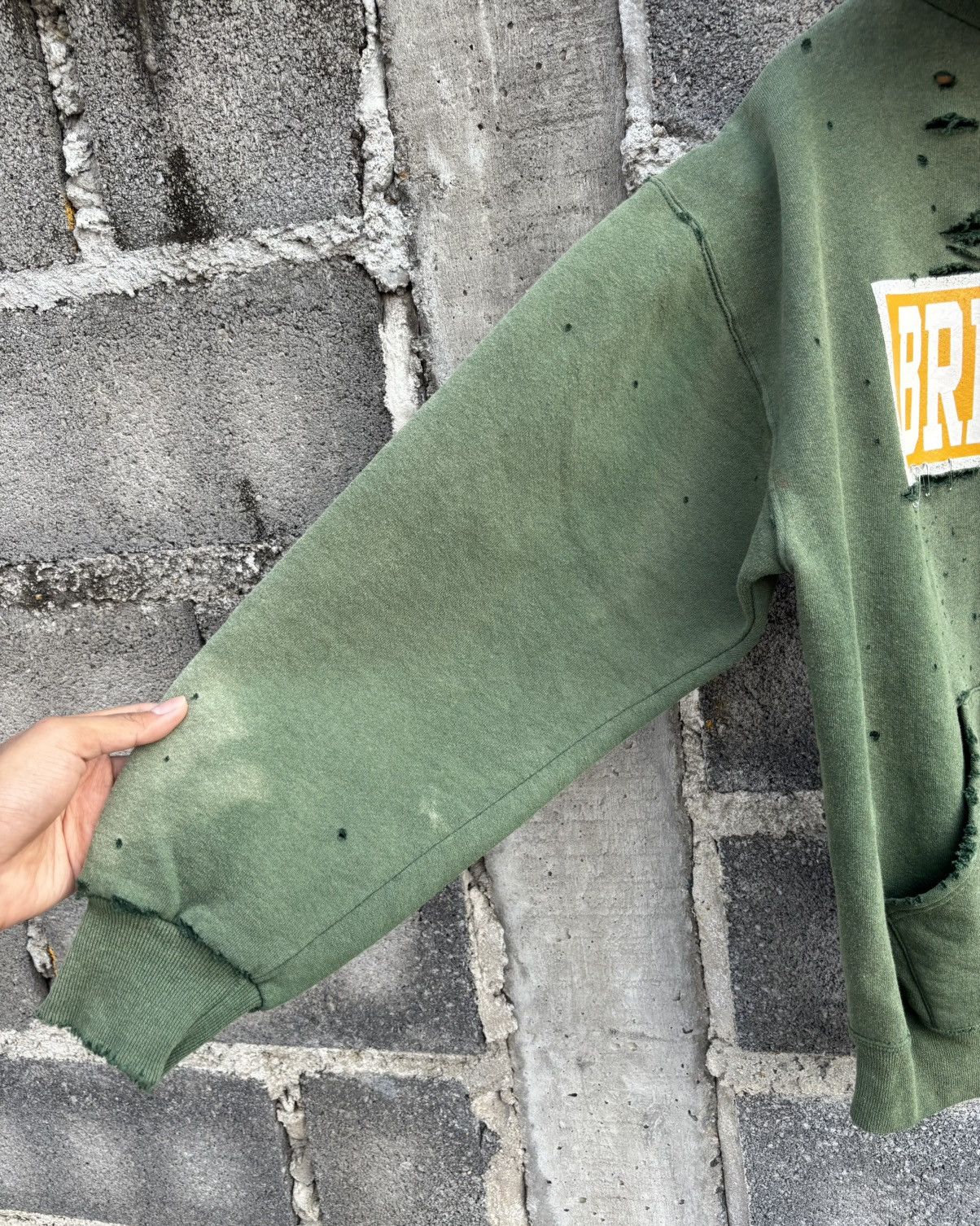 Russell Athletic Thrashed 90s Distressed Russell Faded Hoodie Size US M / EU 48-50 / 2 - 17 Thumbnail