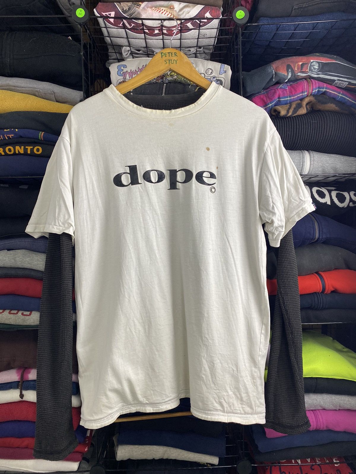 Vintage Vintage Dope Reversible shirt Size US L / EU 52-54 / 3 - 1 Thumbnail