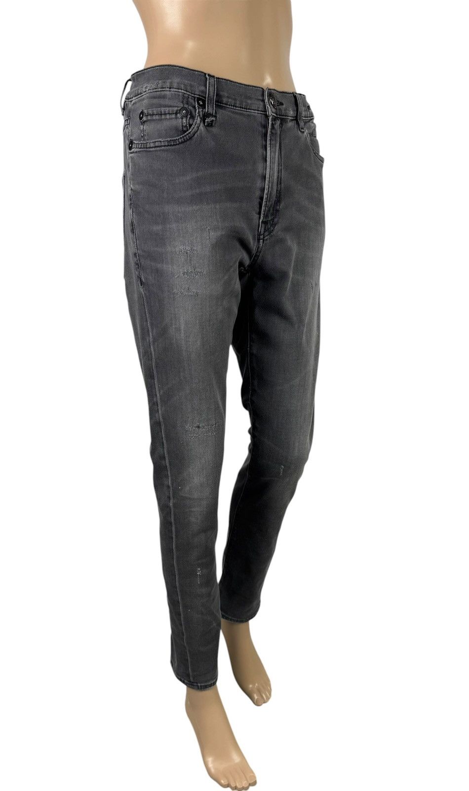 R13 R13 Slouch Skinny Jeans size 28 Size 28" / US 6 / IT 42 - 3 Thumbnail