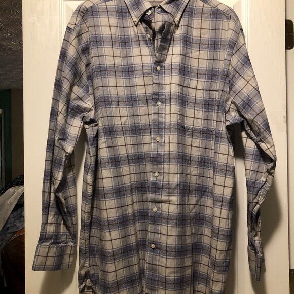 Daniel Cremieux Daniel Cremieux big & tall men's cotton casual shirt 2XT Size US XXL / EU 58 / 5 - 1 Thumbnail