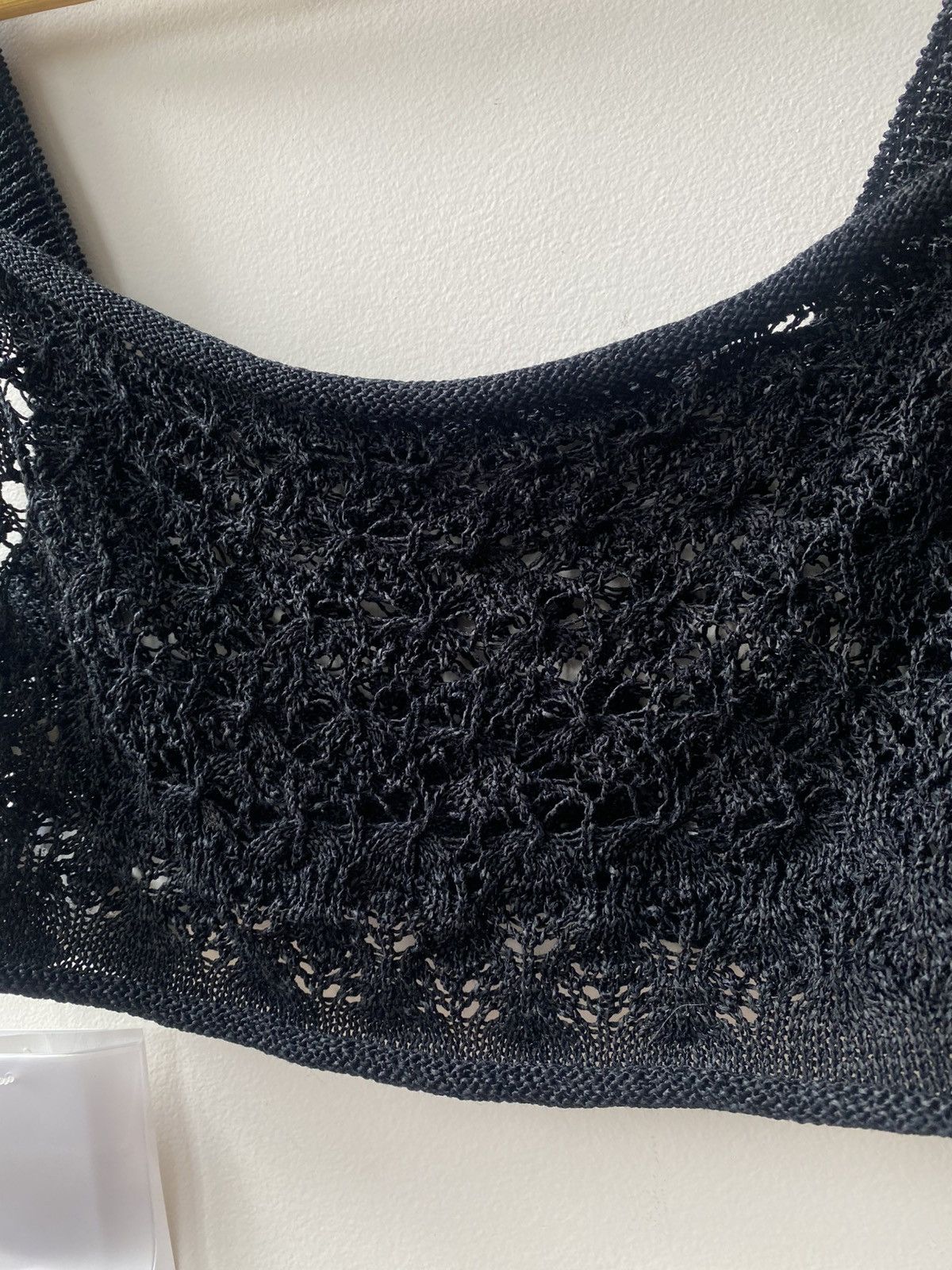Yohji Yamamoto Yohji Yamamoto knit buckle crop tank top women’s size M / 2 Size M / US 6-8 / IT 42-44 - 6 Thumbnail