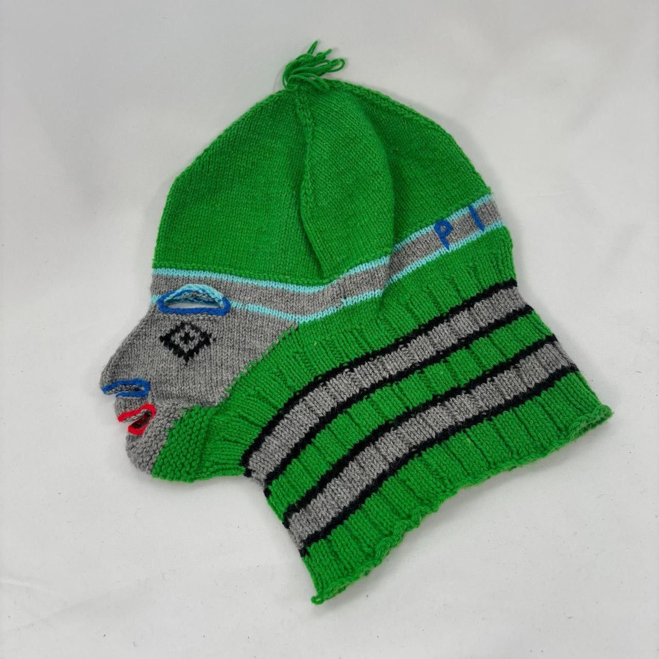 Walter Van Beirendonck Walter van Beirendonck Winter 2003/04 green terror mask Size ONE SIZE - 2 Thumbnail
