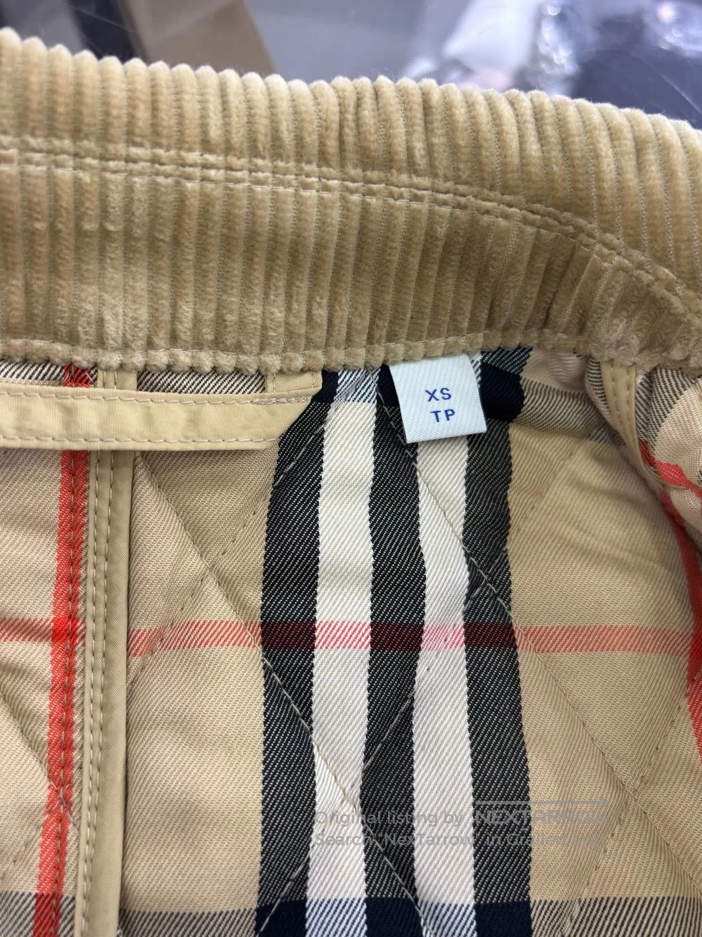 Burberry Burberry Beige Cotton Coat XS. Size XS / US 0-2 / IT 36-38 - 7 Thumbnail