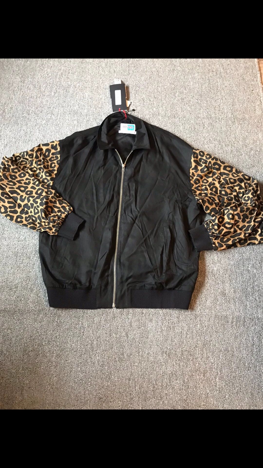 Kenzo Kenzo XL drape classic embroidery mini lapel baseball jacket Size US XL / EU 56 / 4 - 3 Thumbnail