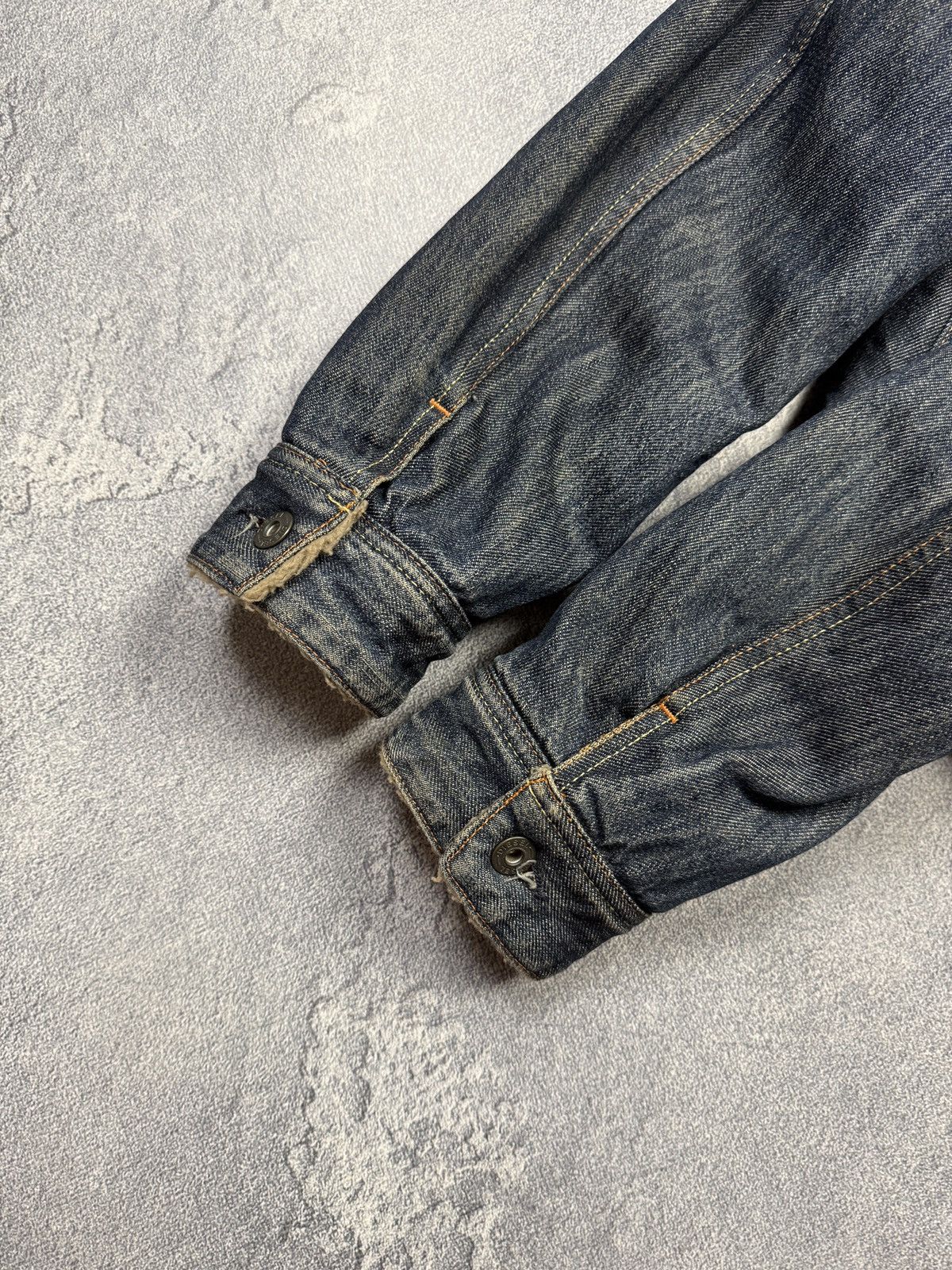 Diesel Diesel Denim Jeans Sherpa Fleece Jacket Size US L / EU 52-54 / 3 - 11 Thumbnail