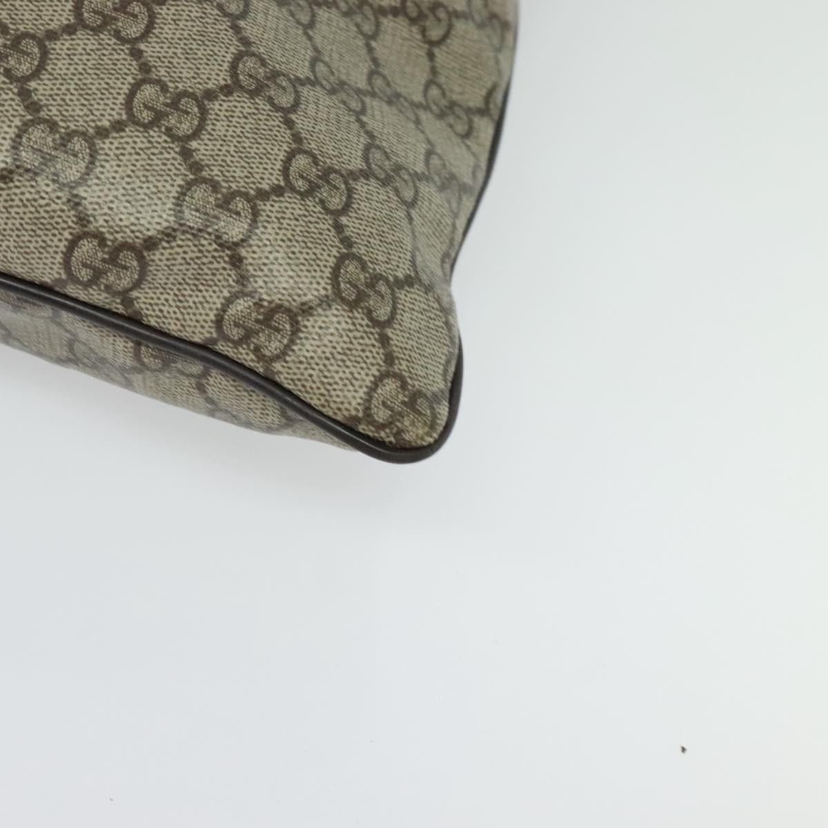 Gucci GUCCI GG Supreme Shoulder Bag Pvc Beige Silver Size ONE SIZE - 11 Thumbnail