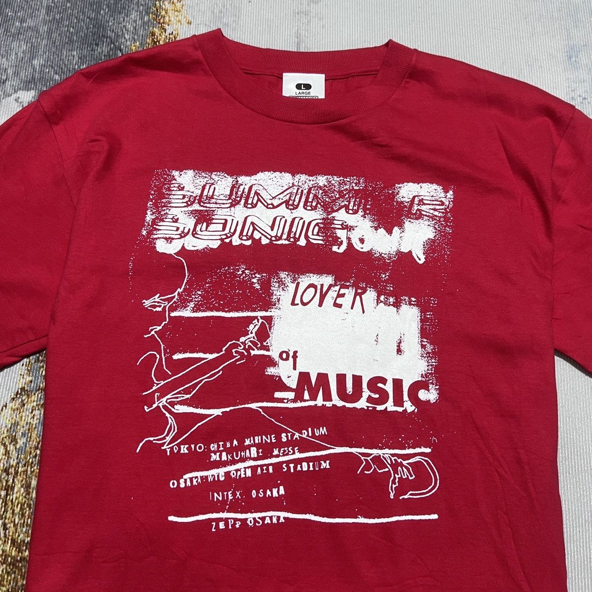 Band Tees × Vintage VINTAGE 2004 SUMMER SONIC TSHIRT Size US L / EU 52-54 / 3 - 3 Thumbnail