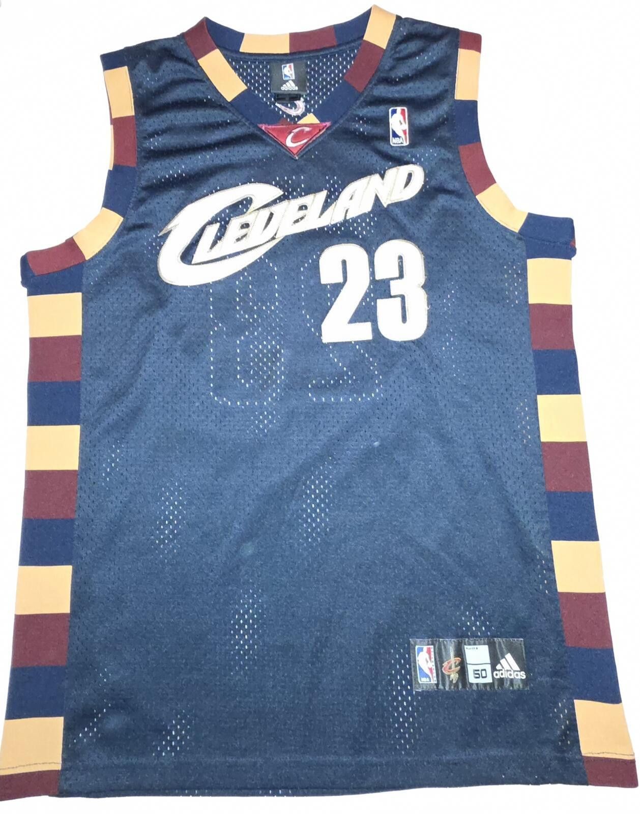 Adidas Cleveland Cavaliers LeBron James #23 NBA Basketball Jersey Size ONE SIZE - 1 Thumbnail