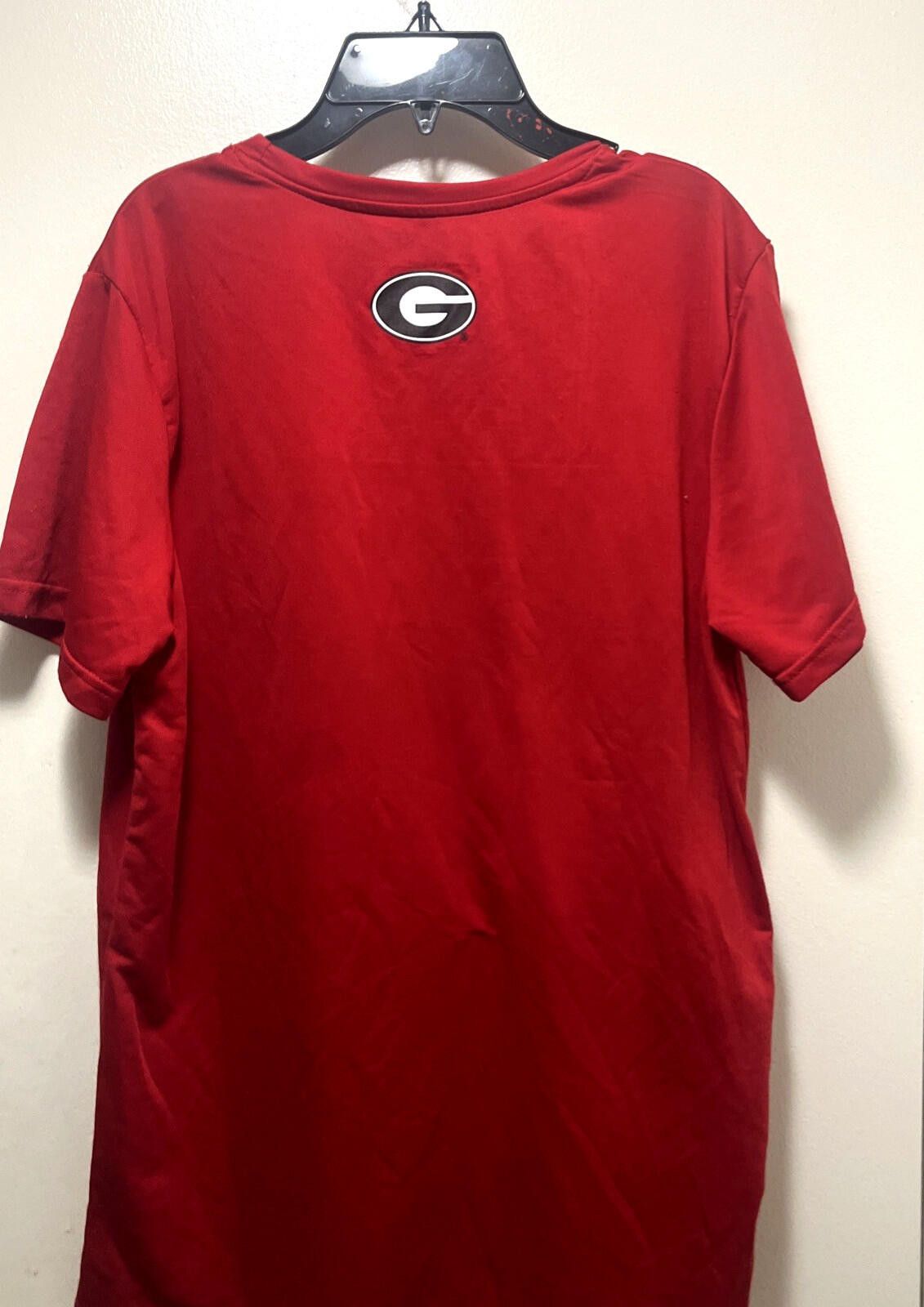 The Unbranded Brand University Georgia College Men's Short Sleeve Crew Neck Tee Size US S / EU 44-46 / 1 - 3 Thumbnail
