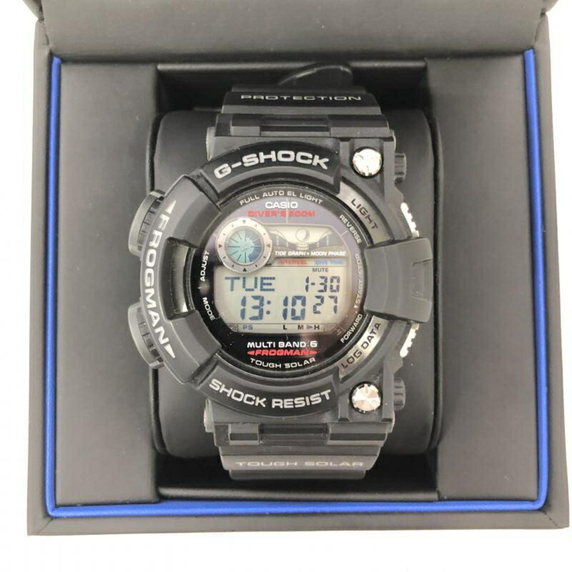 image of Casio G-Shock Watch Frogman Gwf-1000-1Jf Black G-Shock, Women's