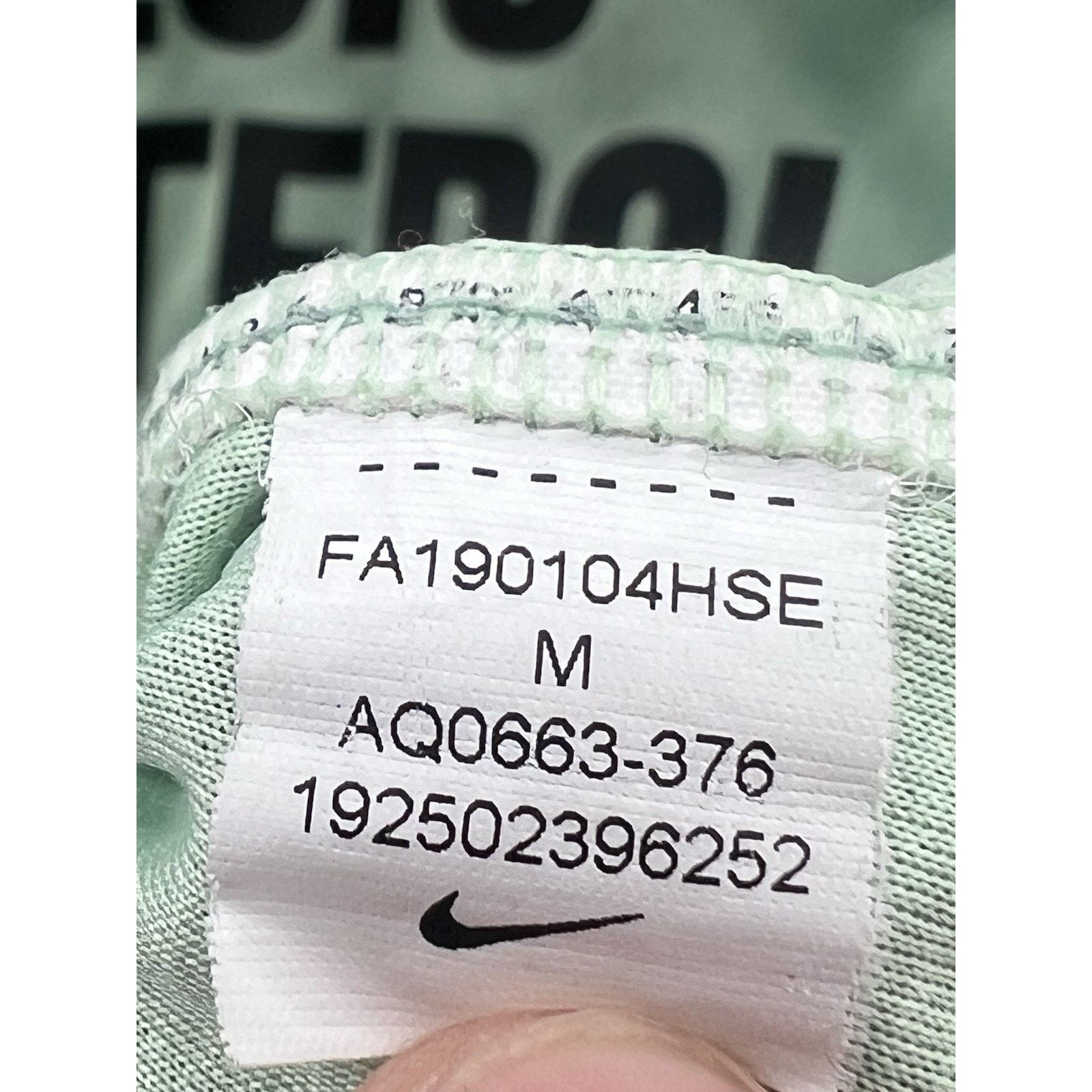 Nike Nike Football Club Away Soccer Jersey Green/Black AQ0662-376 Size US M / EU 48-50 / 2 - 4 Thumbnail