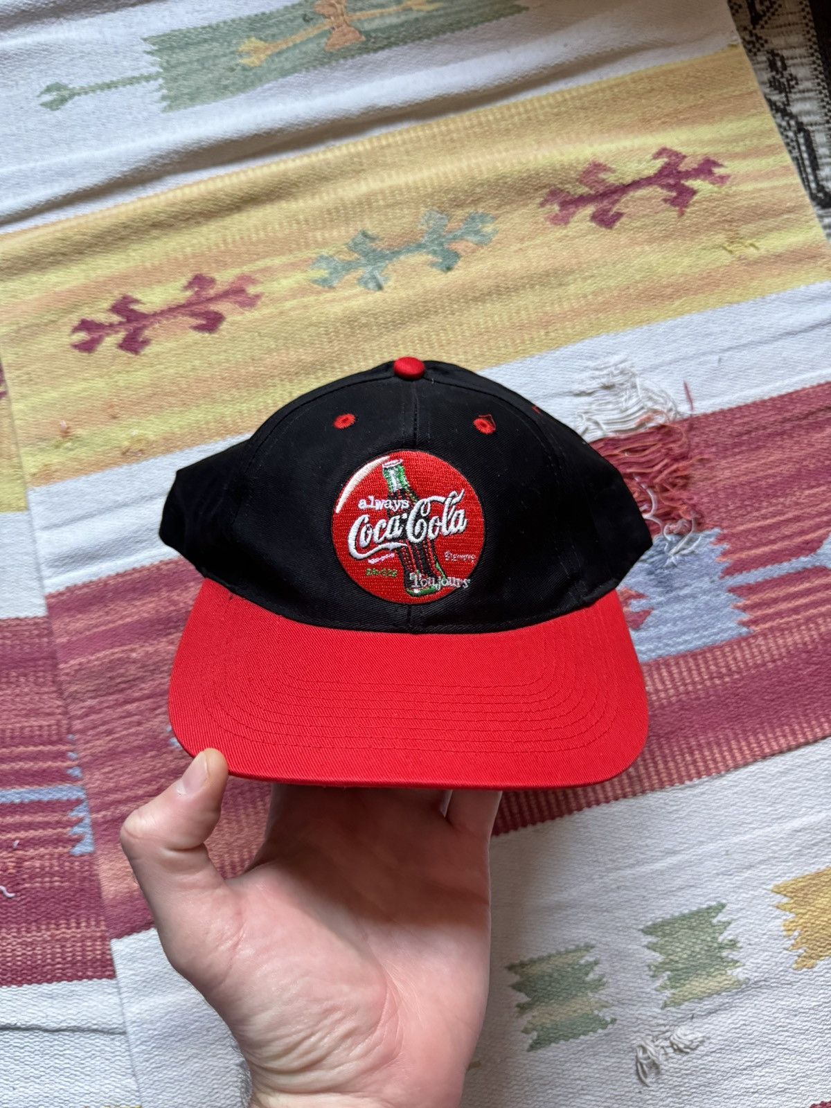 Vintage Vintage 90’s Coca-Cola American Classic Drink Hat Size ONE SIZE - 2 Thumbnail