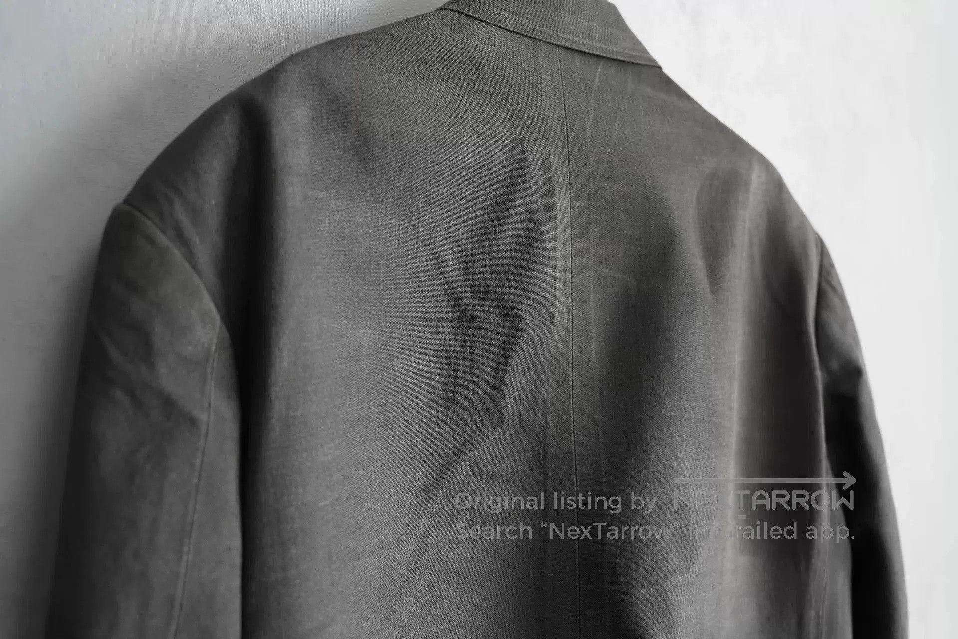 Yohji Yamamoto Yohji Yamamoto Gray Silk Jacket. Size US M / EU 48-50 / 2 - 3 Thumbnail