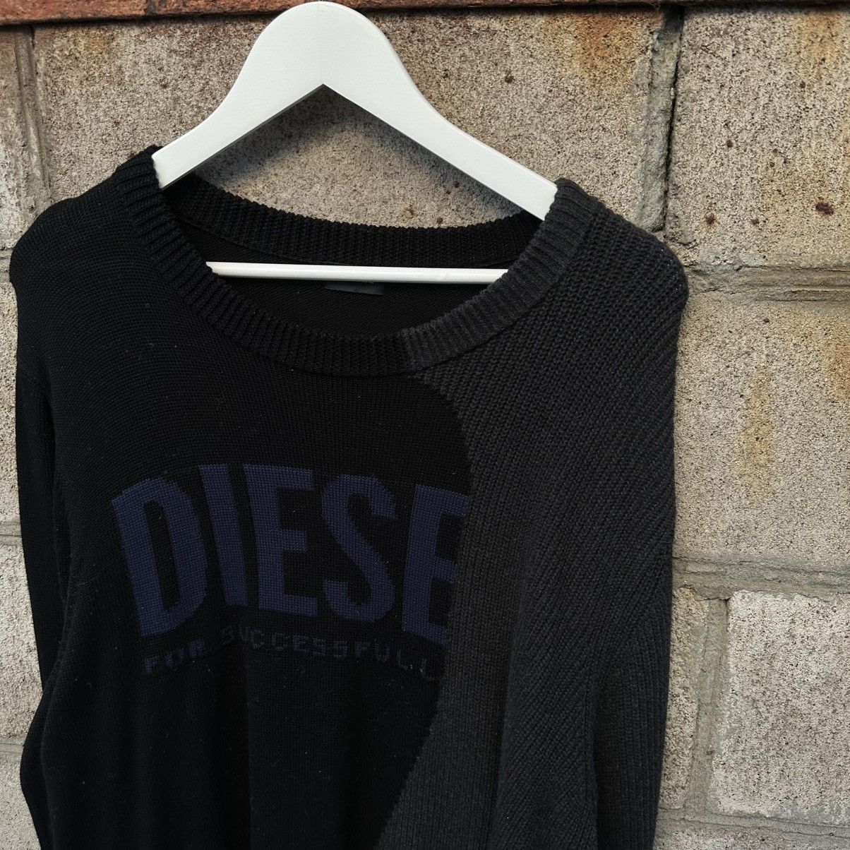 Diesel Luxury Knit Diesel Sweater Y2K Size XL Old Money 00s USA Size US XL / EU 56 / 4 - 4 Thumbnail