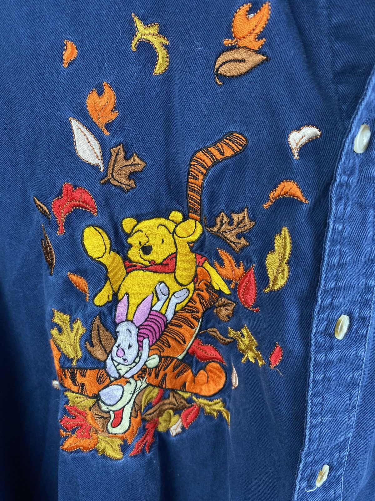 Cartoon Network × Disney × Vintage 🔥VNTG DISNEY WINNIE the POOH Over Shirt Mens xlarge Rare Size US XL / EU 56 / 4 - 6 Thumbnail