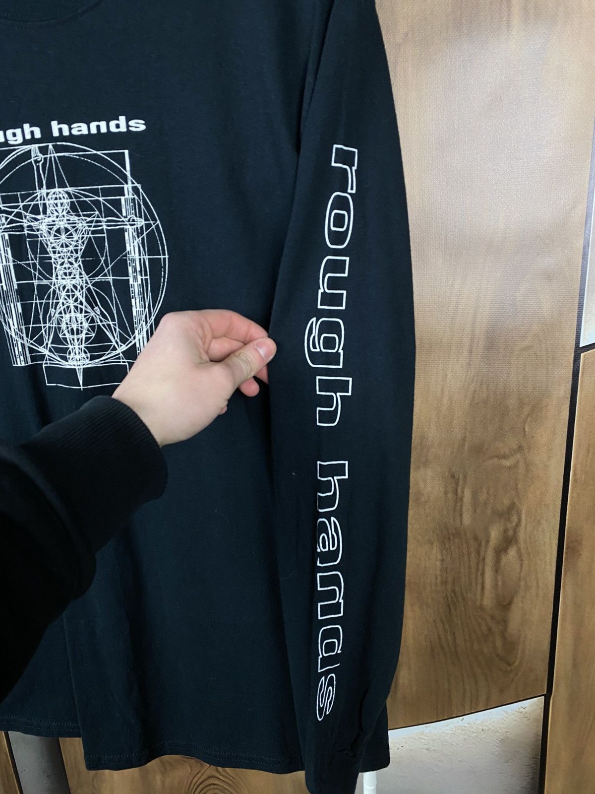 Band Tees 🎸Vintage Sweatshirt Long Sleeve Rough Hands Rock Band Tee🎸 Size US S / EU 44-46 / 1 - 7 Thumbnail