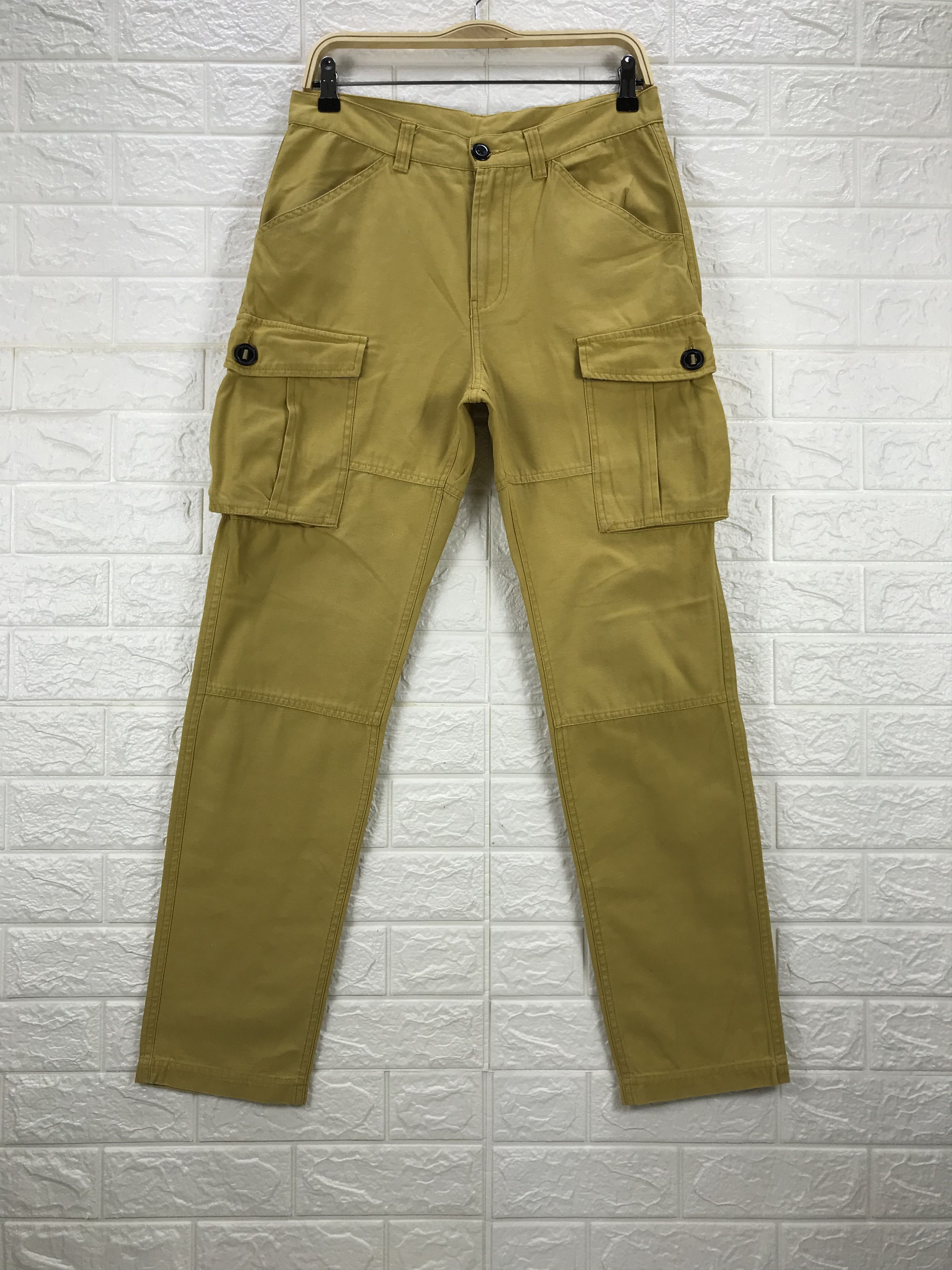 Japanese Brand Vintage Japanese Shaggy Multi Pocket Tactical Cargo Pants Size US 31 - 1 Thumbnail