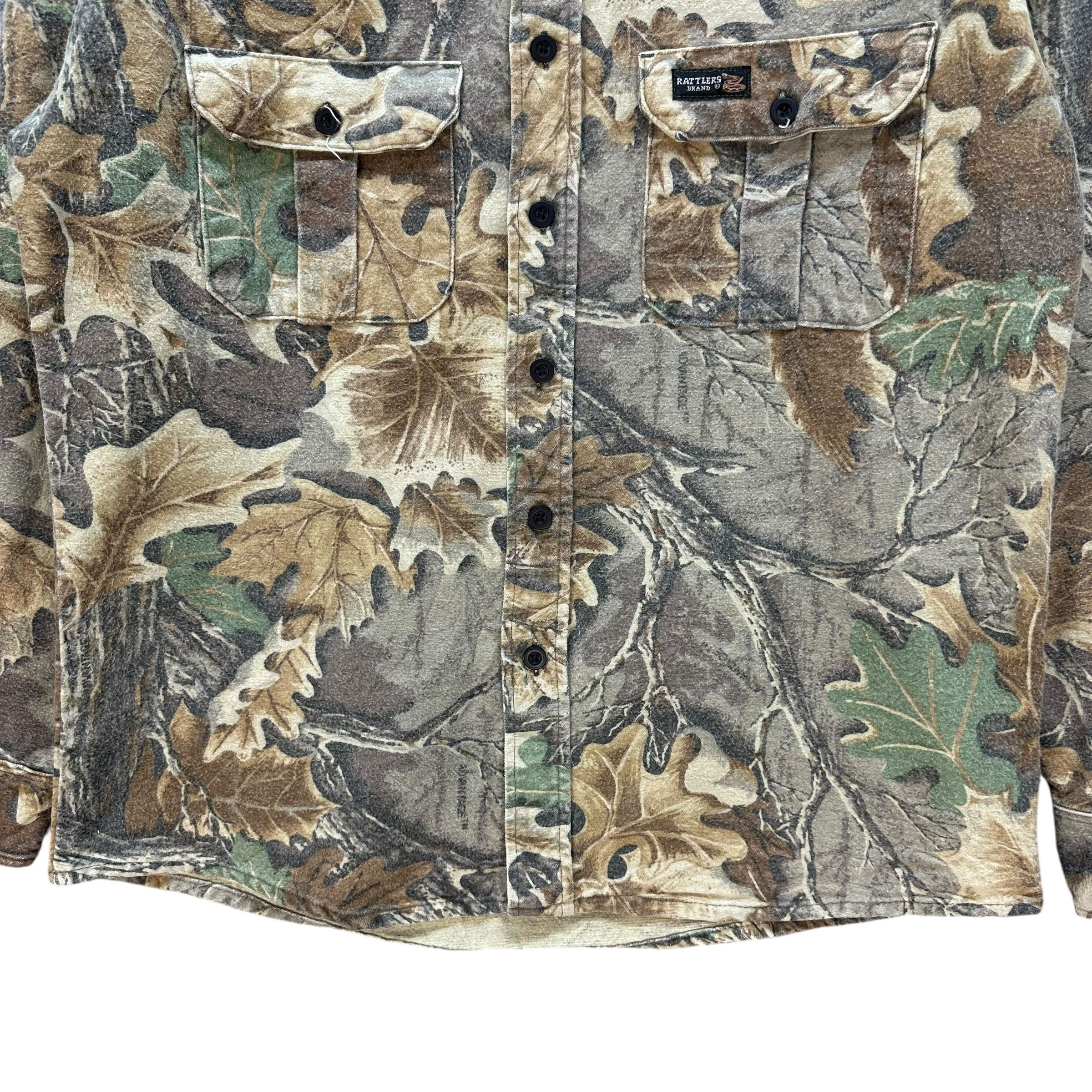 Realtree Vintage 70's RATTLERS BRAND Realtree Button Shirt #012-1420 Size US L / EU 52-54 / 3 - 4 Thumbnail