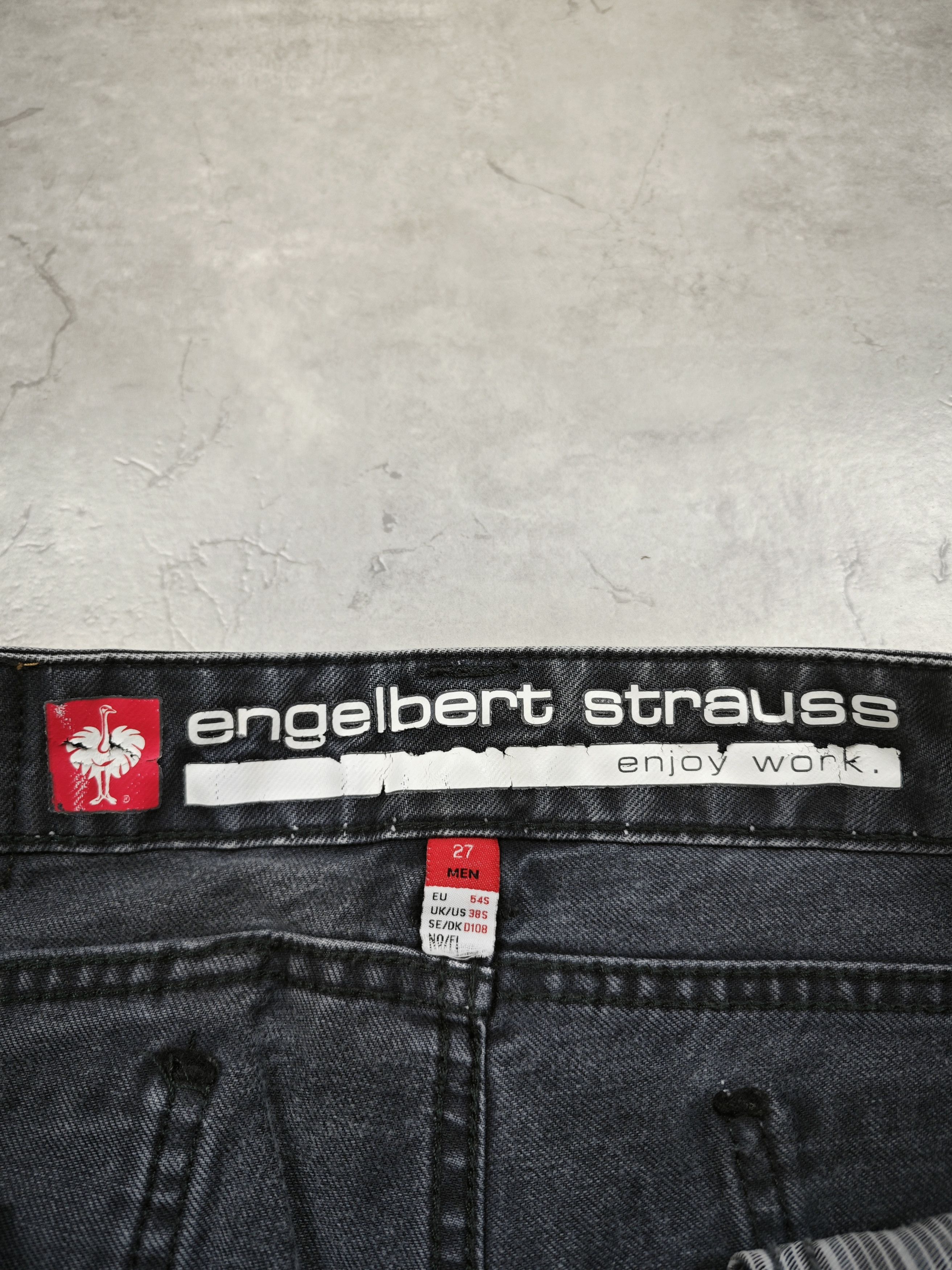 Vintage Engelbert Strauss Vintage Work Jeans Size US 36 / EU 52 - 8 Thumbnail