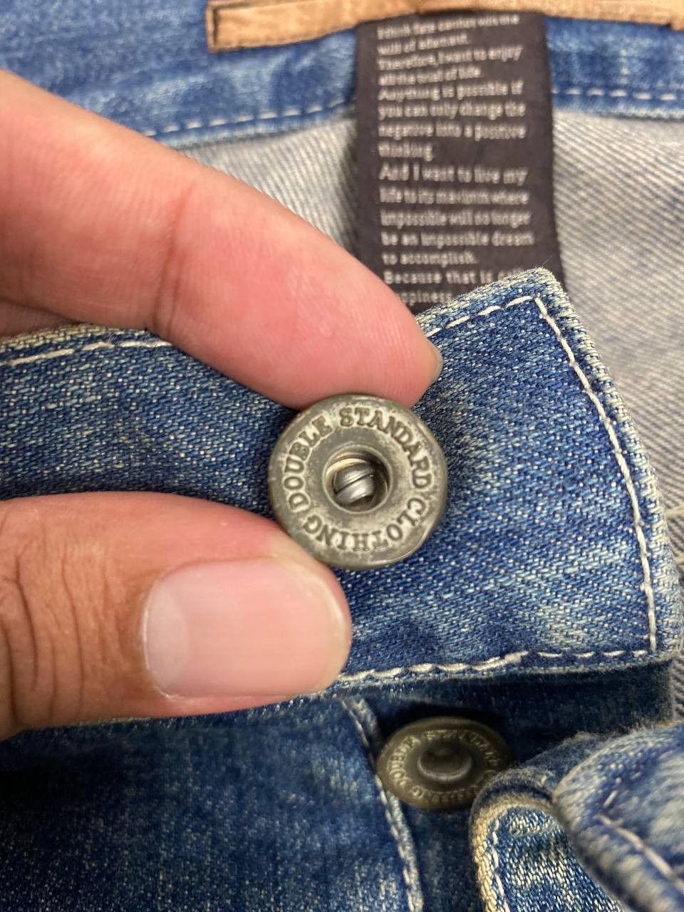 Japanese Brand vintage double standard japanese brands bootcut denim Size US 34 / EU 50 - 13 Thumbnail