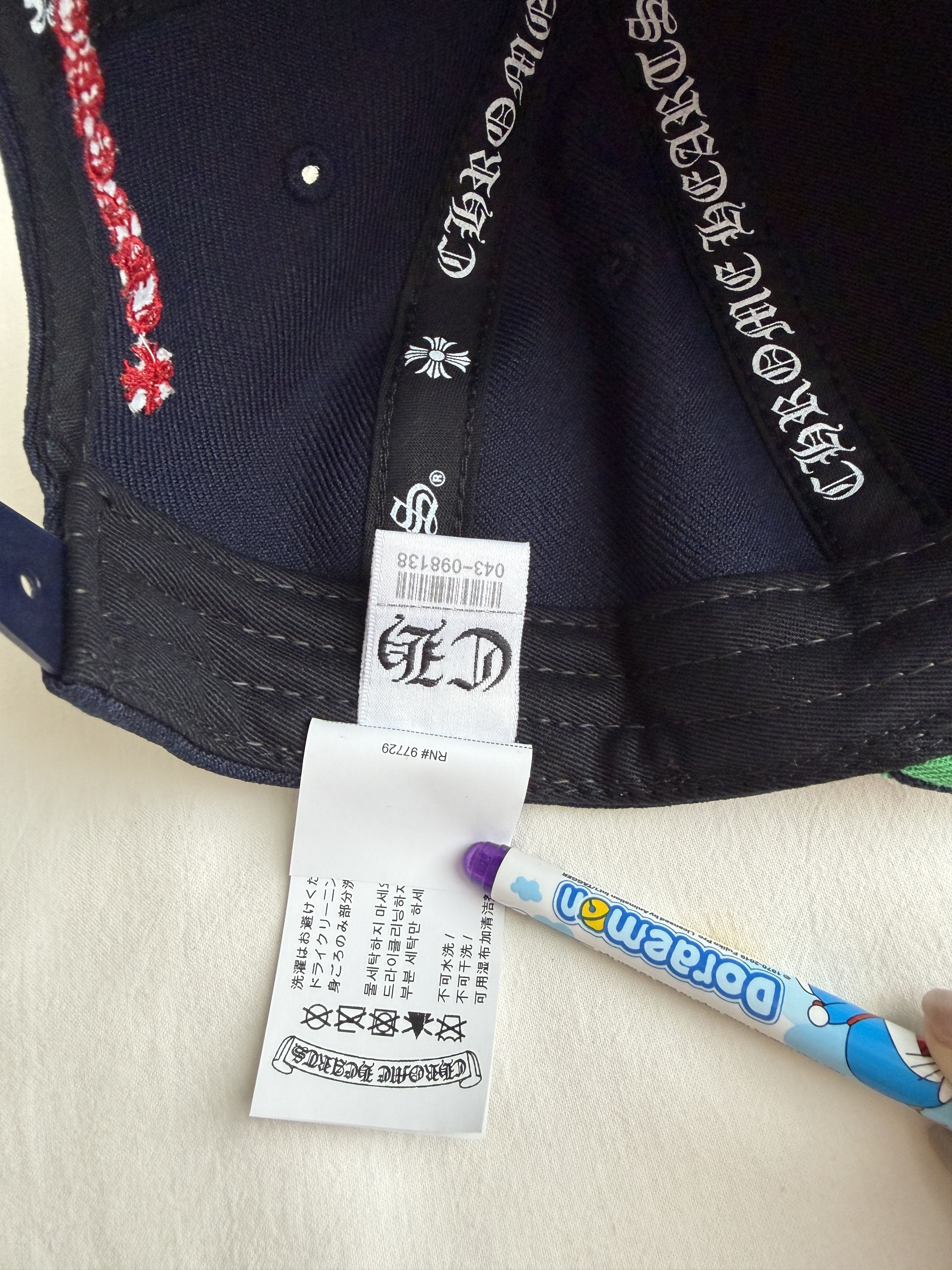 Chrome Hearts Baseball cap blue Size ONE SIZE - 8 Thumbnail