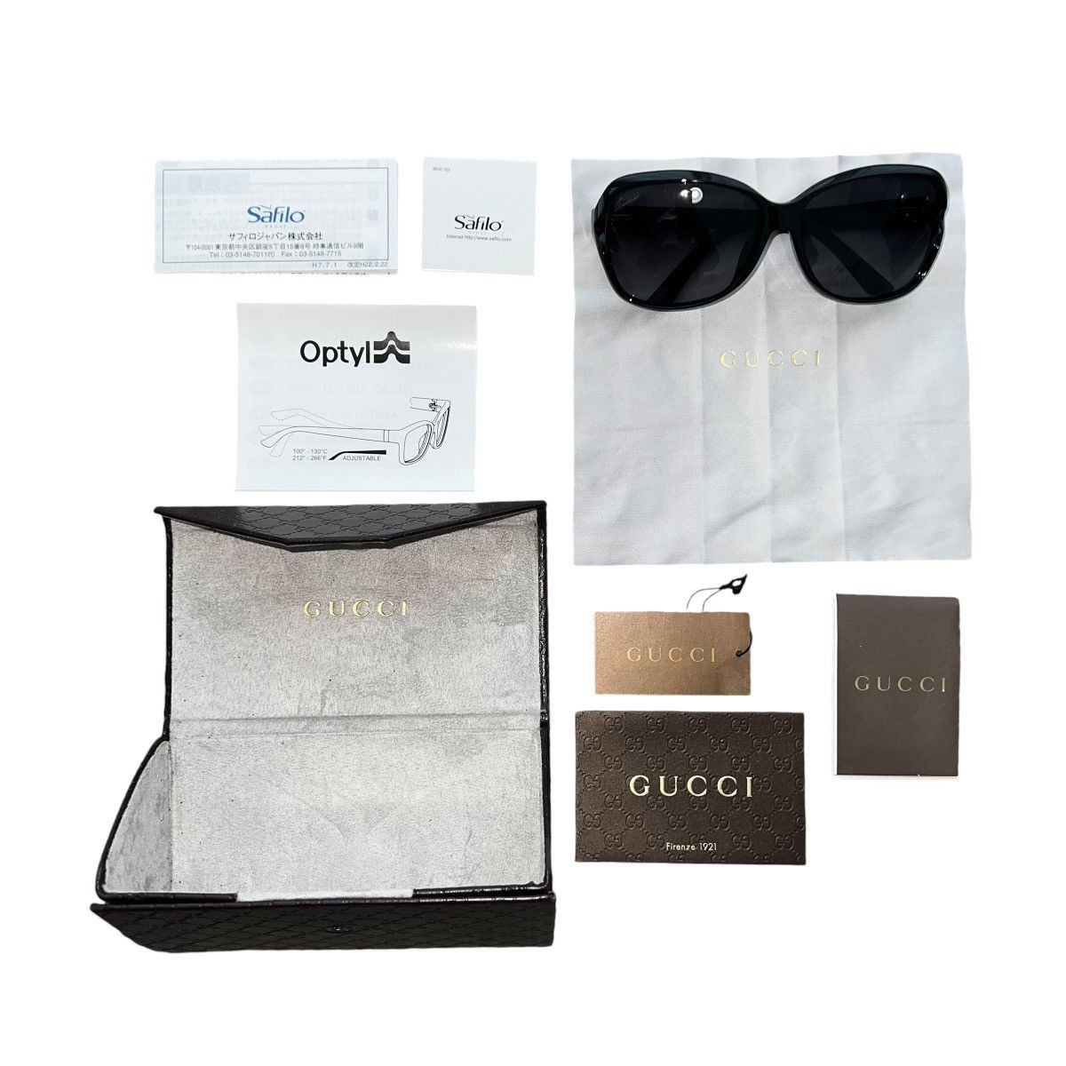 Gucci Excellent Condition Gucci Sunglasses GLASSES GG Pattern Logo Size ONE SIZE - 1 Thumbnail