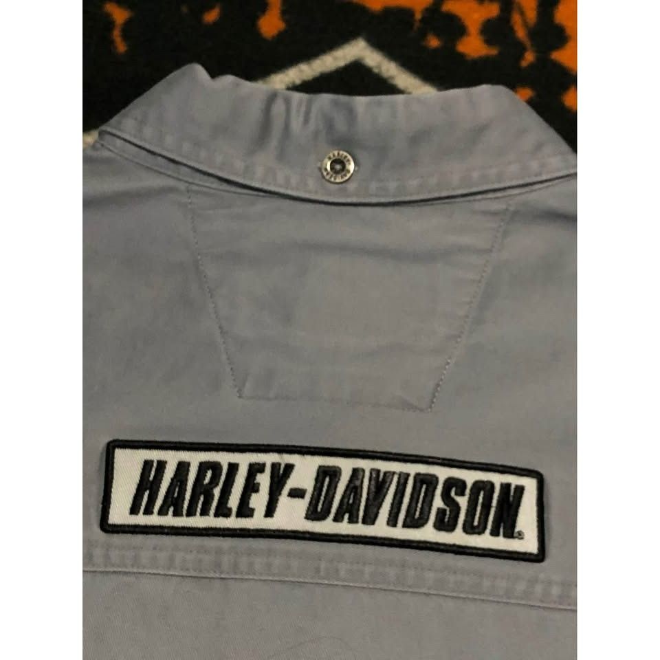 Harley Davidson Harley-Davidson Casual Button Down Shirt XL Men, Embroidery Size US XL / EU 56 / 4 - 3 Thumbnail