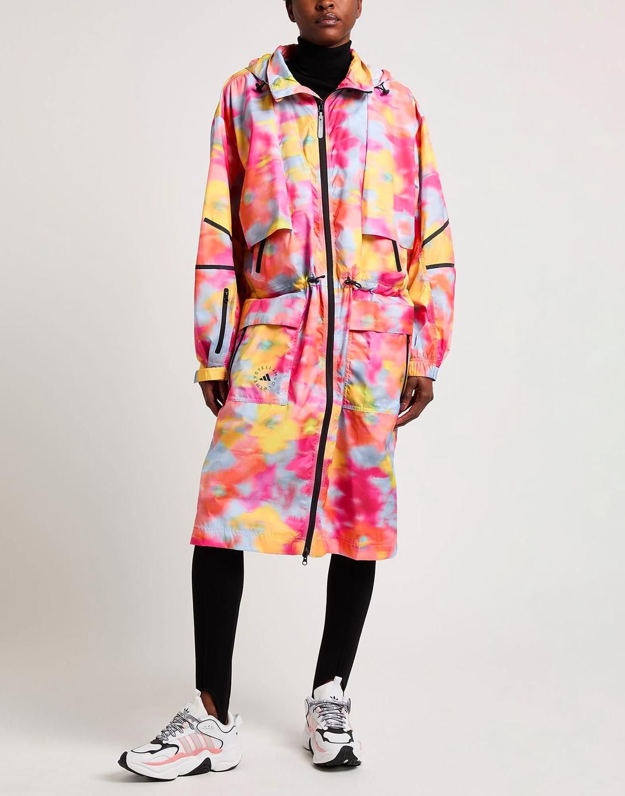 Adidas Stella McCartney Adidas Multicolor Parka Sz S Retail $499 Size S / US 4 / IT 40 - 2 Thumbnail