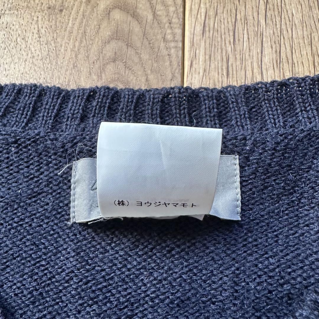 Yohji Yamamoto yohji yamamoto pour homme asymmetric knit Size US L / EU 52-54 / 3 - 9 Thumbnail