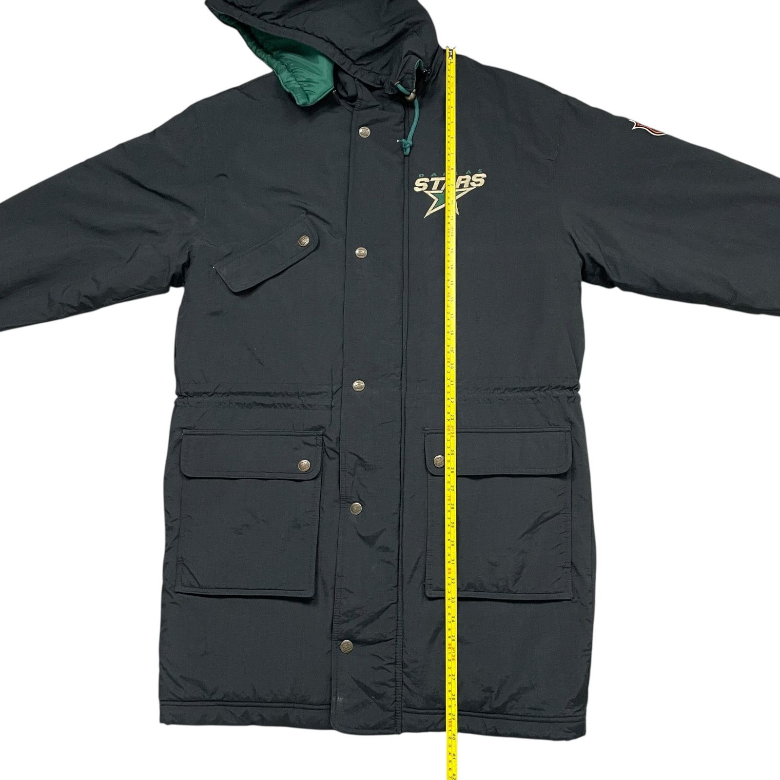 NHL VTG 90s DALLAS STARS STARTER CENTER ICE PARKA COAT JACKET Size US M / EU 48-50 / 2 - 7 Thumbnail
