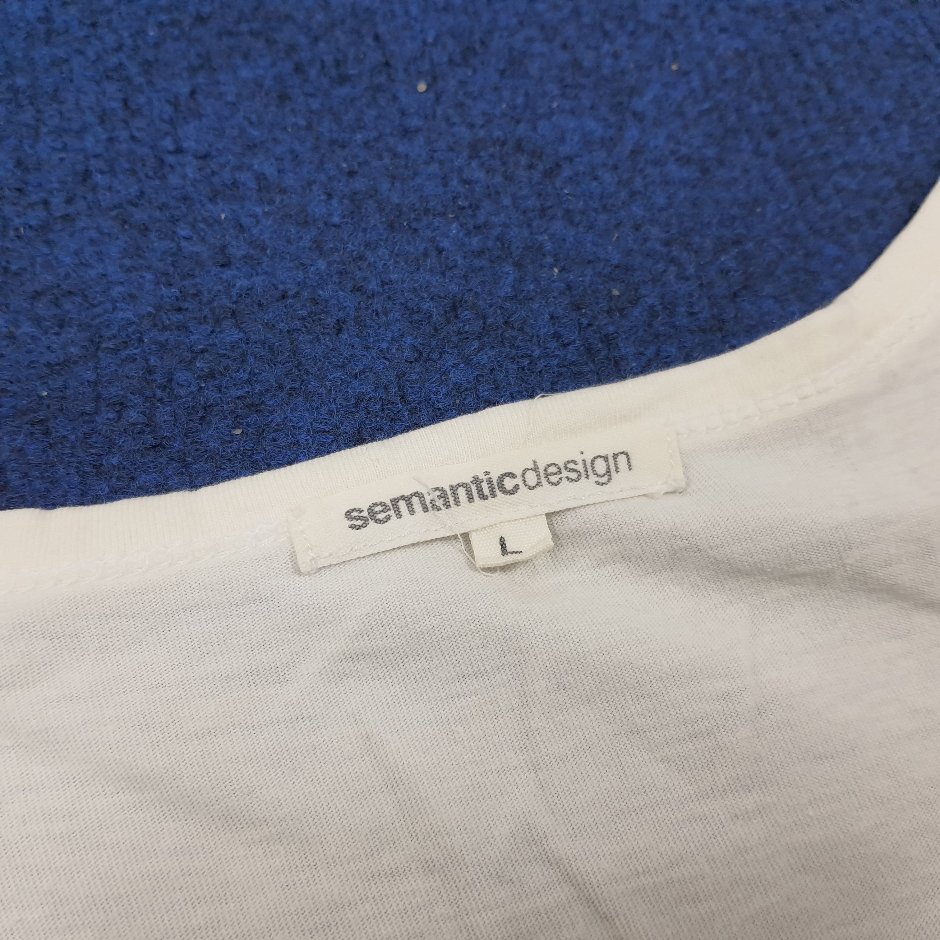 Vintage × semanticdesign Vintage Semantic Designer Streetwear Phototee Tshirt Size US M / EU 48-50 / 2 - 4 Thumbnail