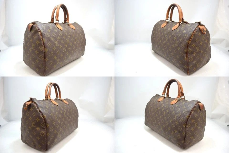 Louis Vuitton Louis Vuitton Speedy 35 Monogram Canvas Handbag M41524 Size ONE SIZE - 8 Thumbnail