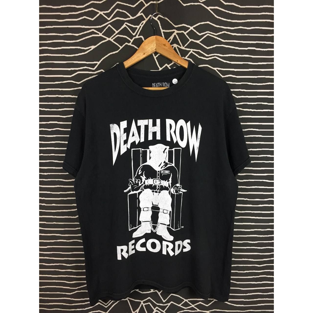 Death Row Records × Rap Tees × Vintage Death Row Records OG Rap Hip Hop Iconic Graphic Tee Size US L / EU 52-54 / 3 - 1 Thumbnail