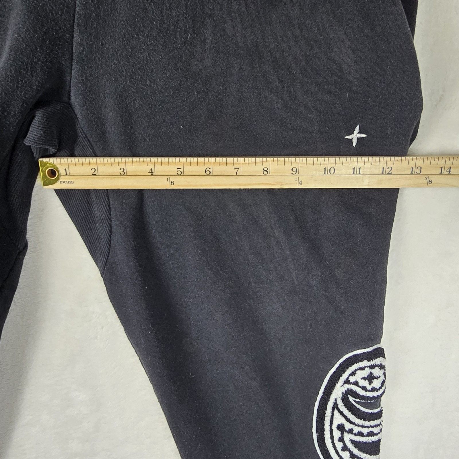 EPTM. EPTM Paisley Embroidered Black Sweatpants Men's Size XL 36 Size US 31 - 12 Thumbnail