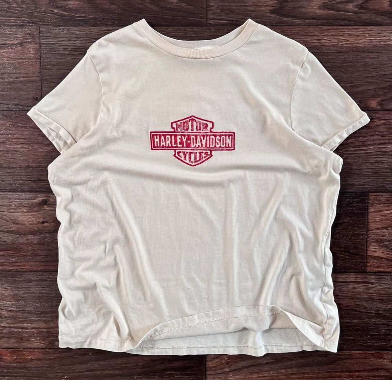 Harley Davidson Vintage Y2K muscle tee single stitched Harley Davidson atee Size US XL / EU 56 / 4 - 1 Thumbnail